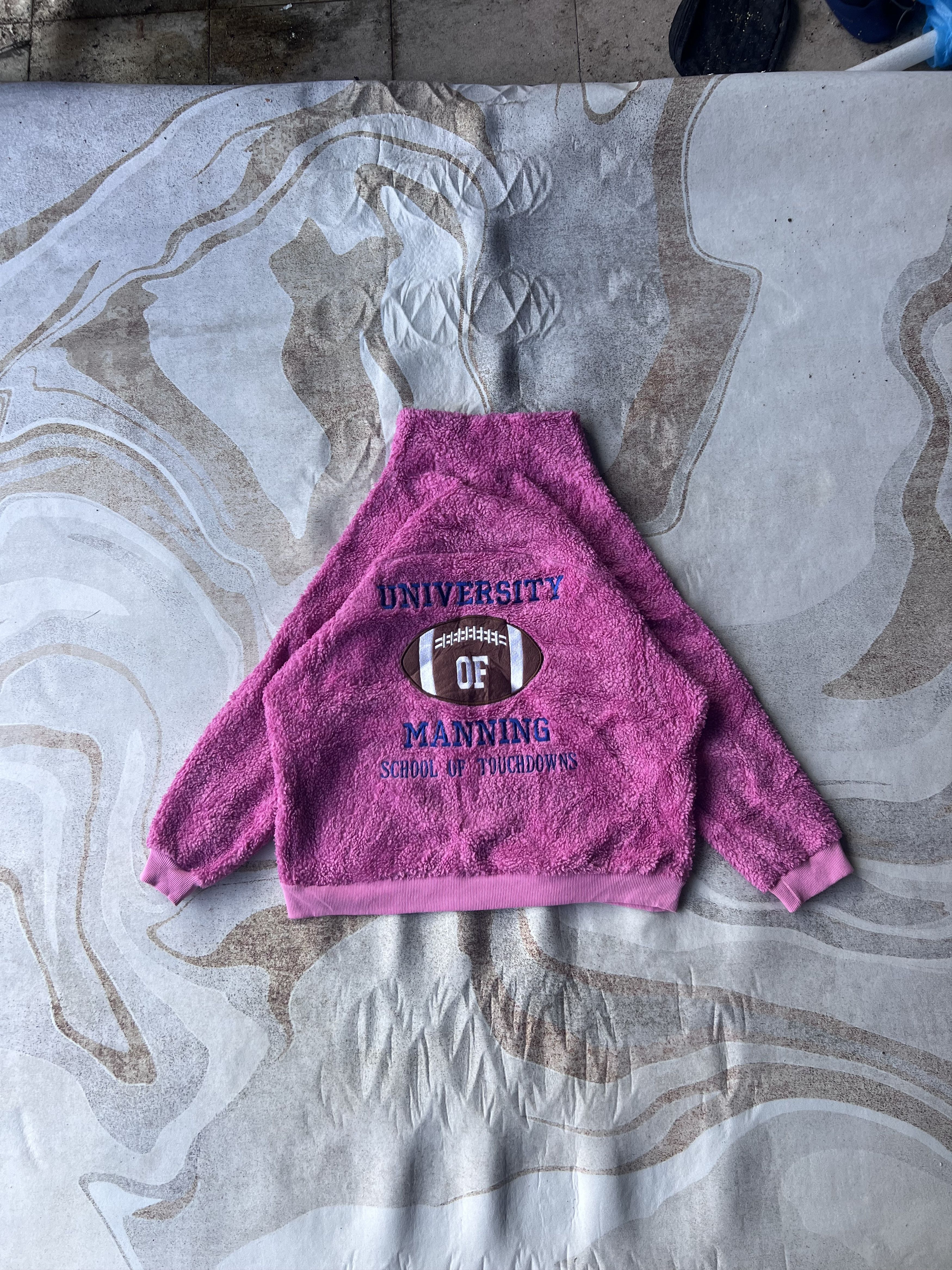 Hypebeast Half Zipper Jacket Fleece University Manning Size XXL / US 16-18 / IT 52-54 - 2 Thumbnail