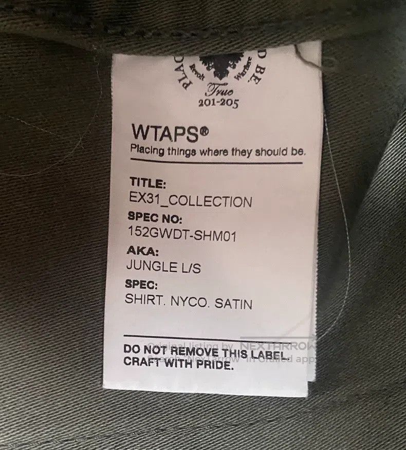 Wtaps Wtaps Four-Pocket Jacket Size US M / EU 48-50 / 2 - 8 Thumbnail