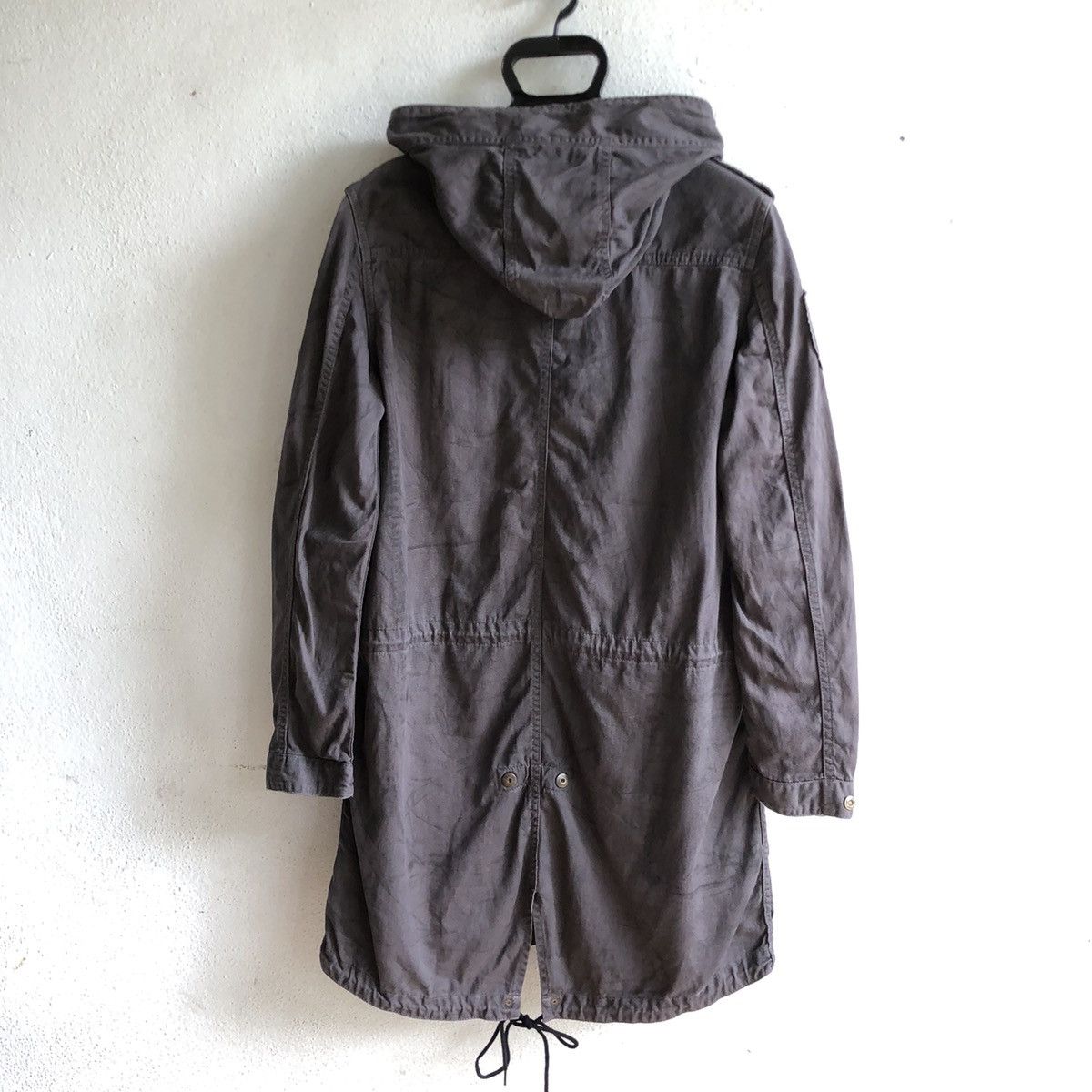 Hysteric Glamour HYSTERIC GLAMOUR Women’s Distressed Military Hooded Jacket Size S / US 4 / IT 40 - 15 Thumbnail