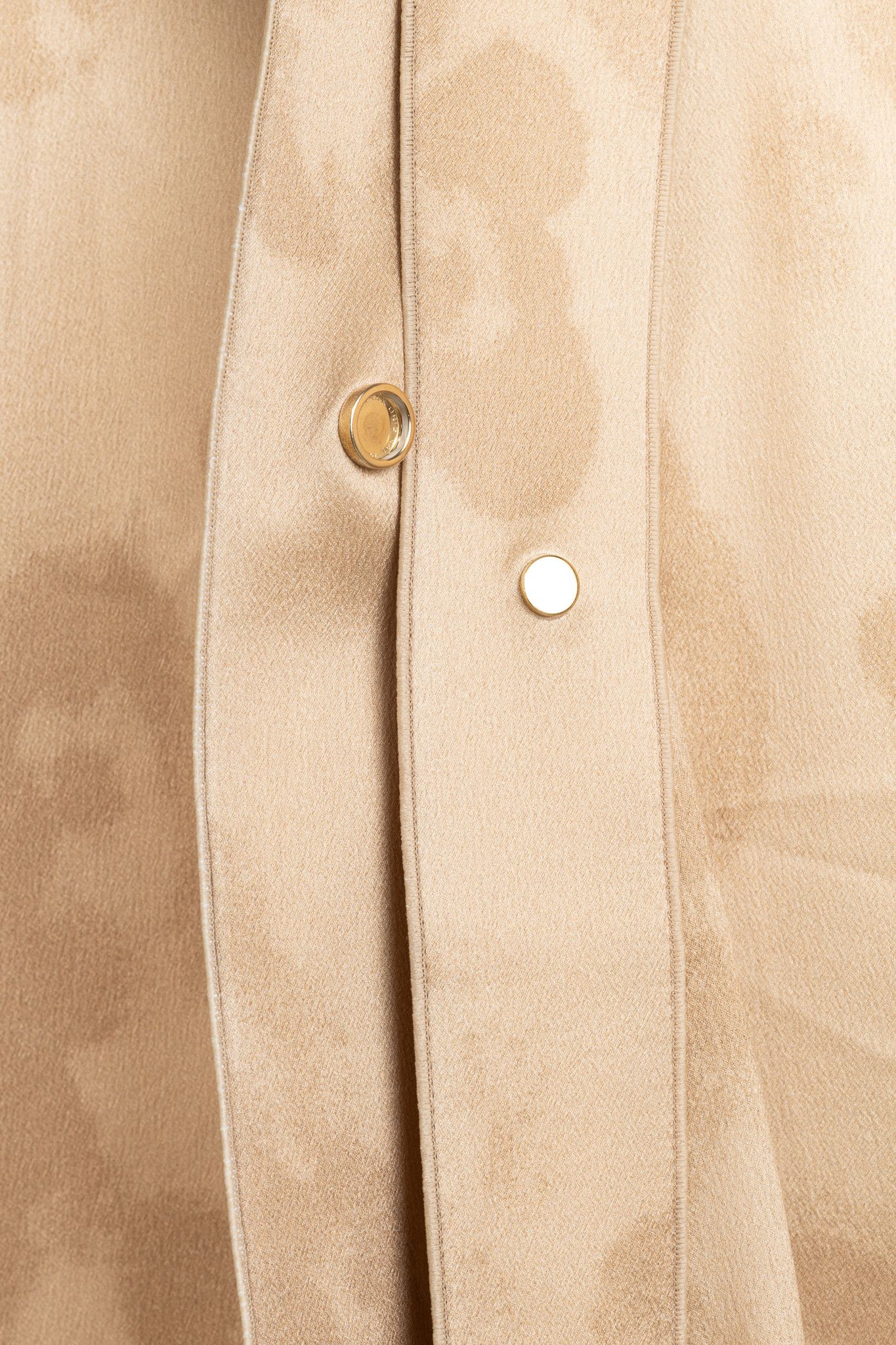 Giorgio Armani Giorgio Armani AW24 Gold Leopard Silk Long-Sleeve Shirt Size XL / US 12-14 / IT 48-50 - 7 Thumbnail