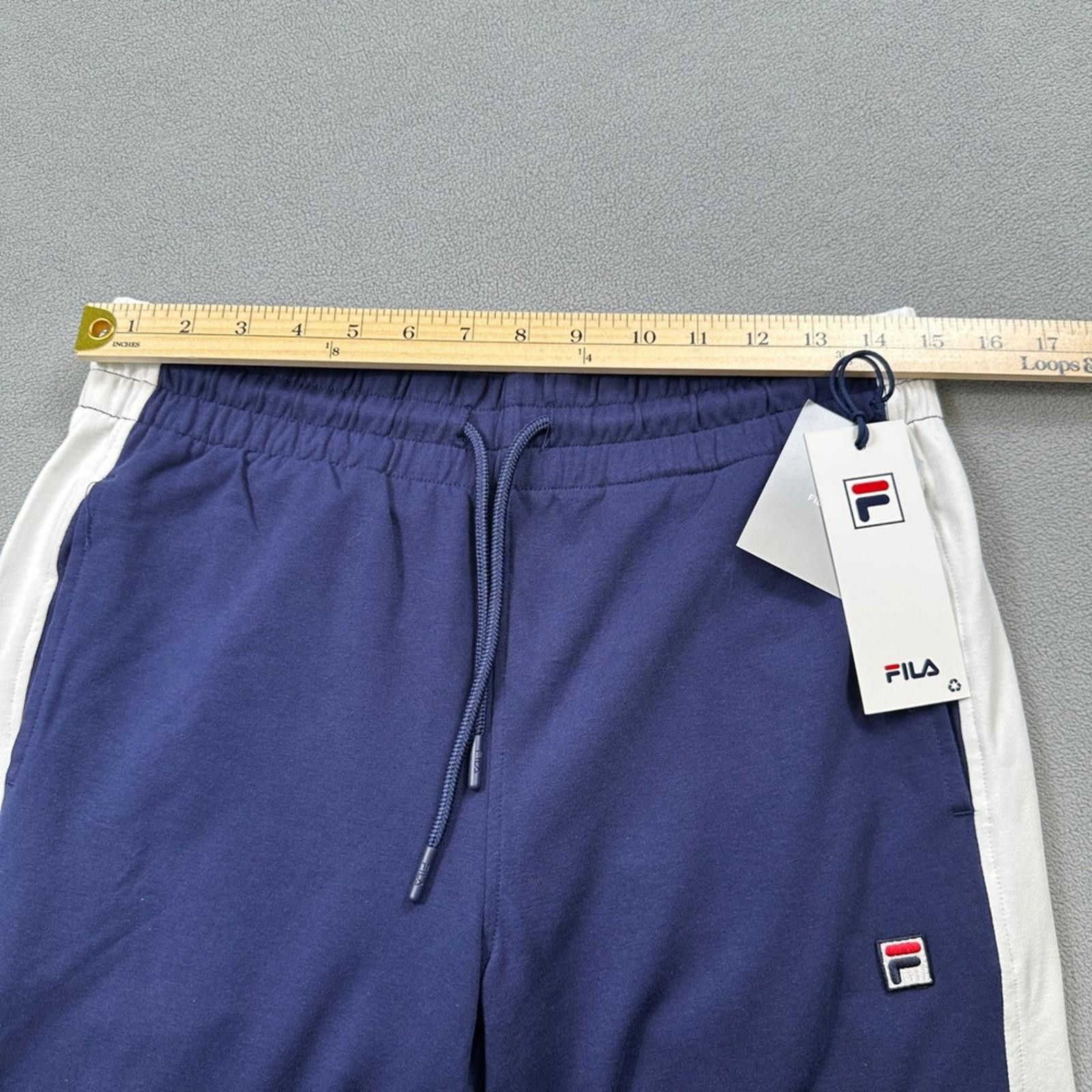 Fila NWT FILA Makayla Joggers S Womens Track Pants Blue Red Gym Size 28" / US 6 / IT 42 - 4 Thumbnail