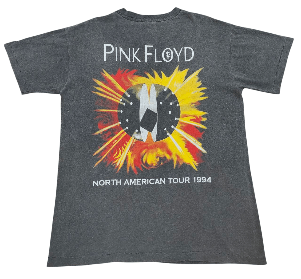 Pink Floyd 1994 Vintage Nice Faded Pink Floyd Band T Size US L / EU 52-54 / 3 - 2 Thumbnail