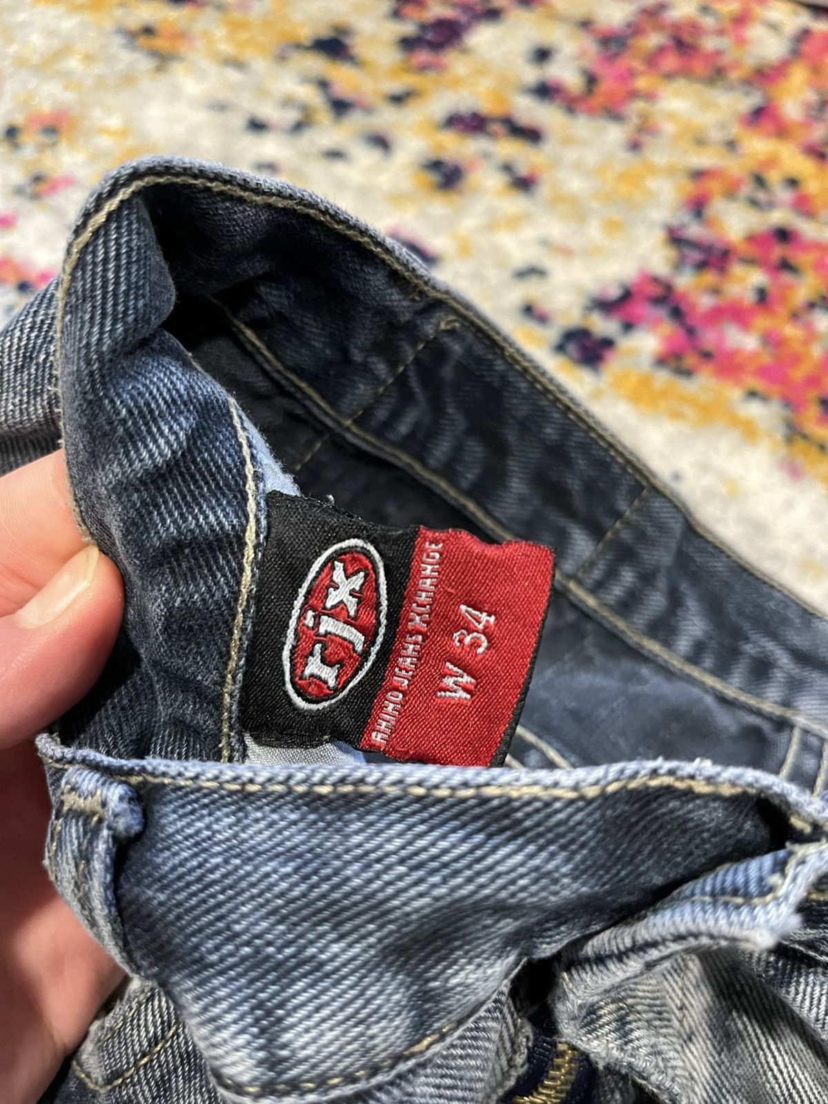 Other Y2k Baggy Rhino Jeans S/34 Size US 34 / EU 50 - 5 Thumbnail