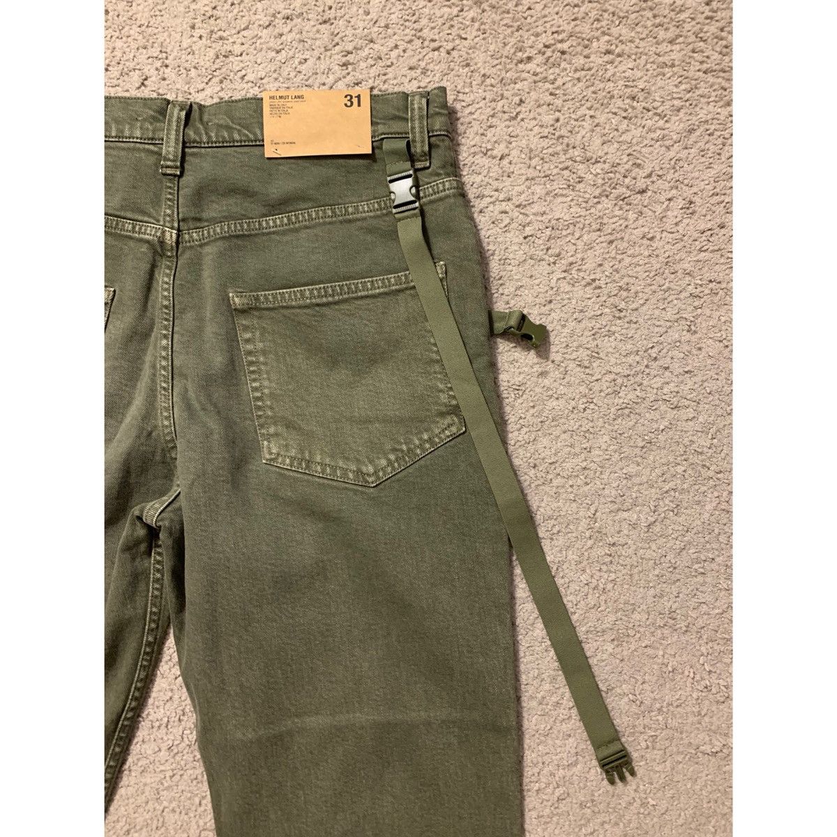 Helmut Lang HELMUT LANG STRAP JEANS Size US 31 - 7 Thumbnail