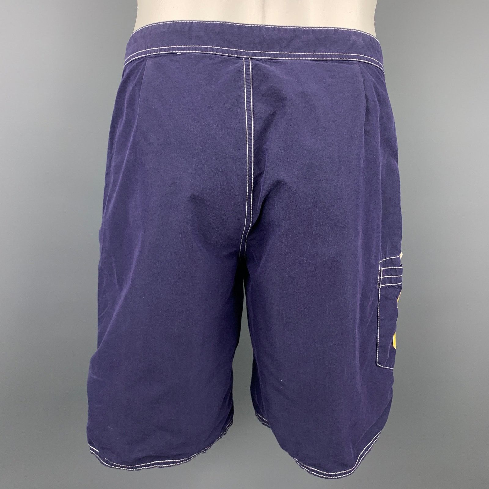 Ralph Lauren POLO by RALPH LAUREN Navy Cotton / Nylon Shorts Size US 28 / EU 44 - 2 Thumbnail