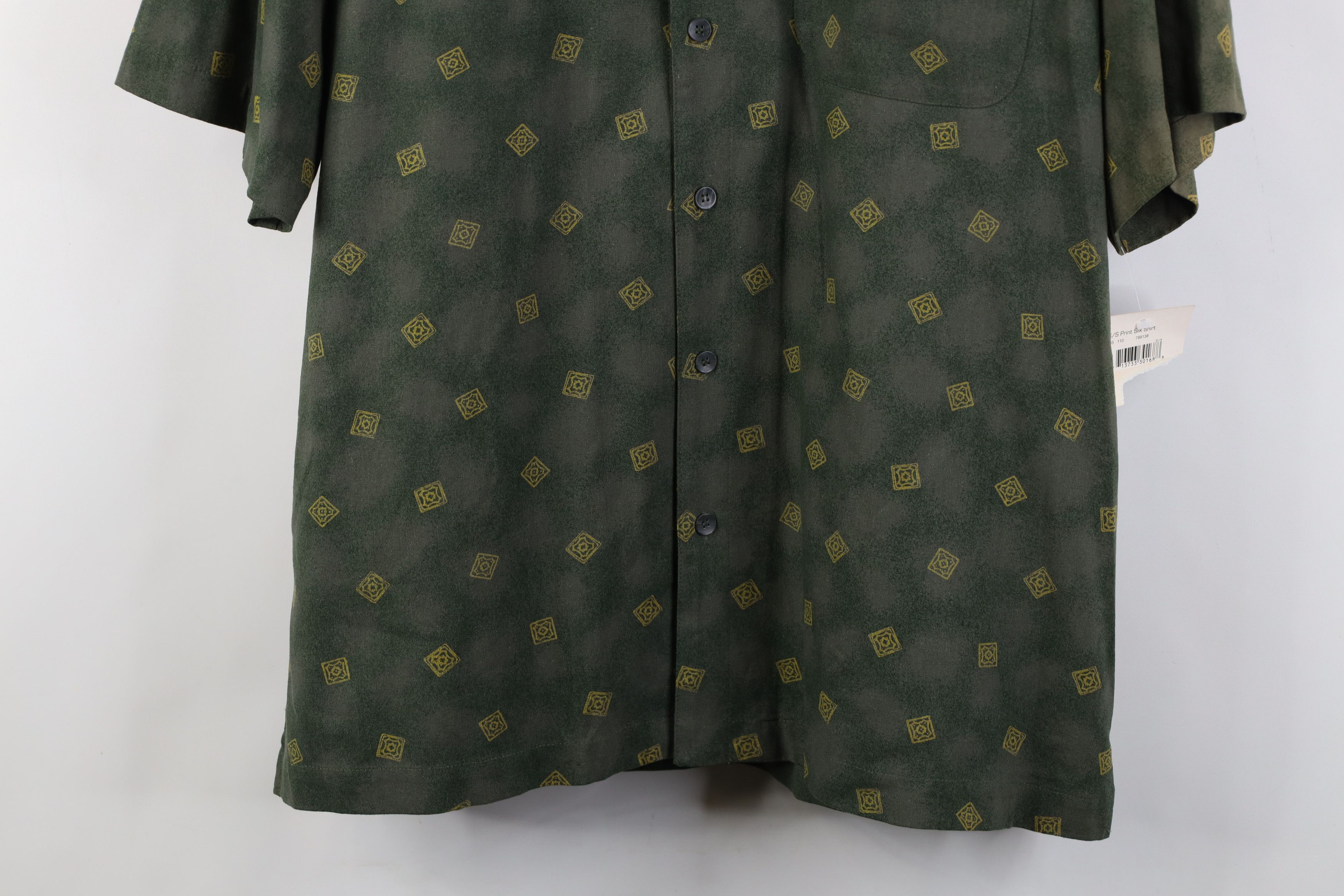 Vintage Deadstock Vintage 90s Y2K Streetwear Looped Collar Shirt Size US L / EU 52-54 / 3 - 3 Thumbnail