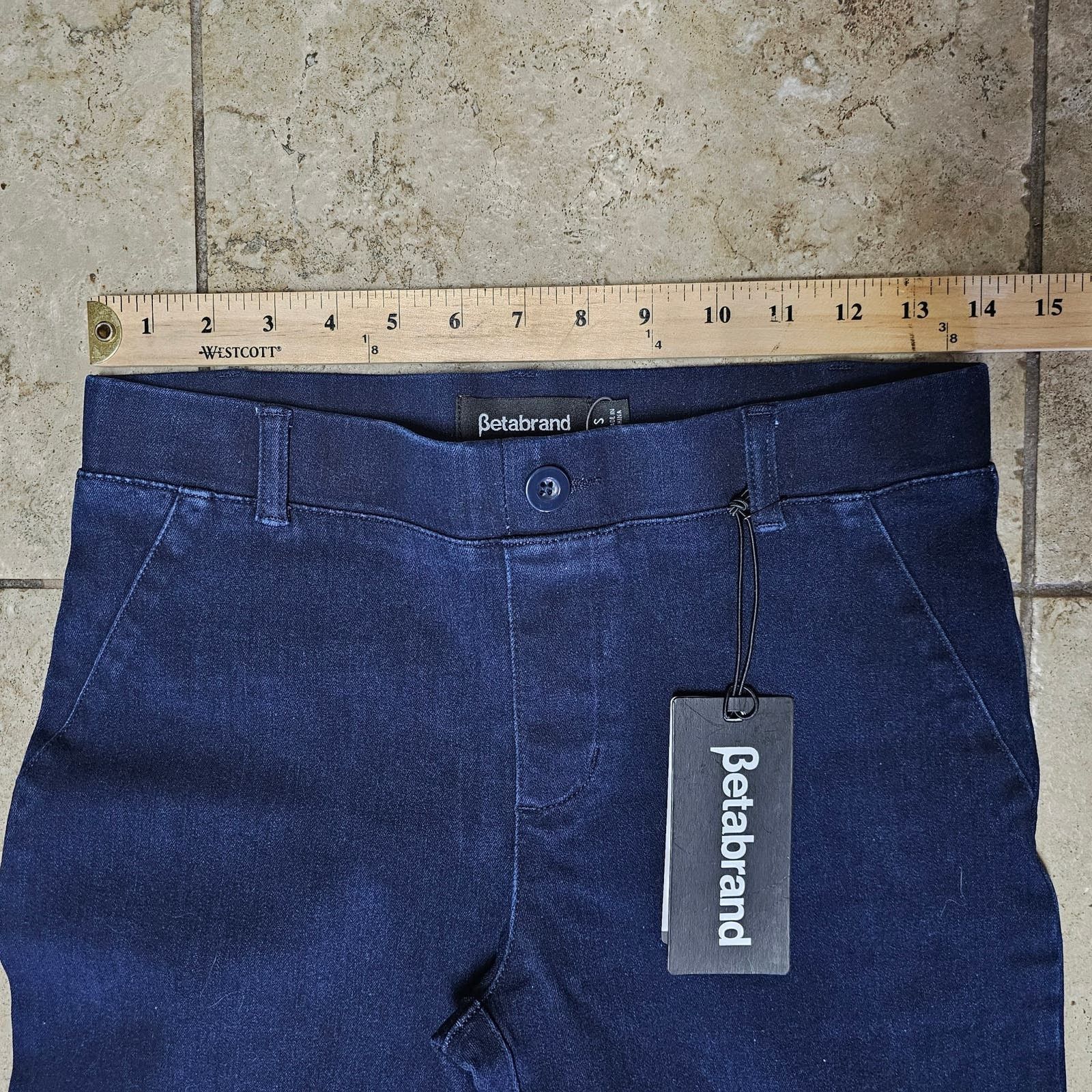 Betabrand NWT Betabrand Pullon Dress Pant Yoga Jeans Size Small Size 28" / US 6 / IT 42 - 6 Thumbnail