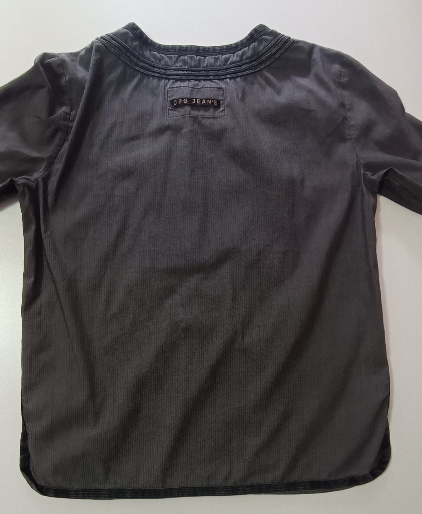 Jean Paul Gaultier Oriental-inspired embroidery gray t-shirt Size L / US 10 / IT 46 - 17 Thumbnail