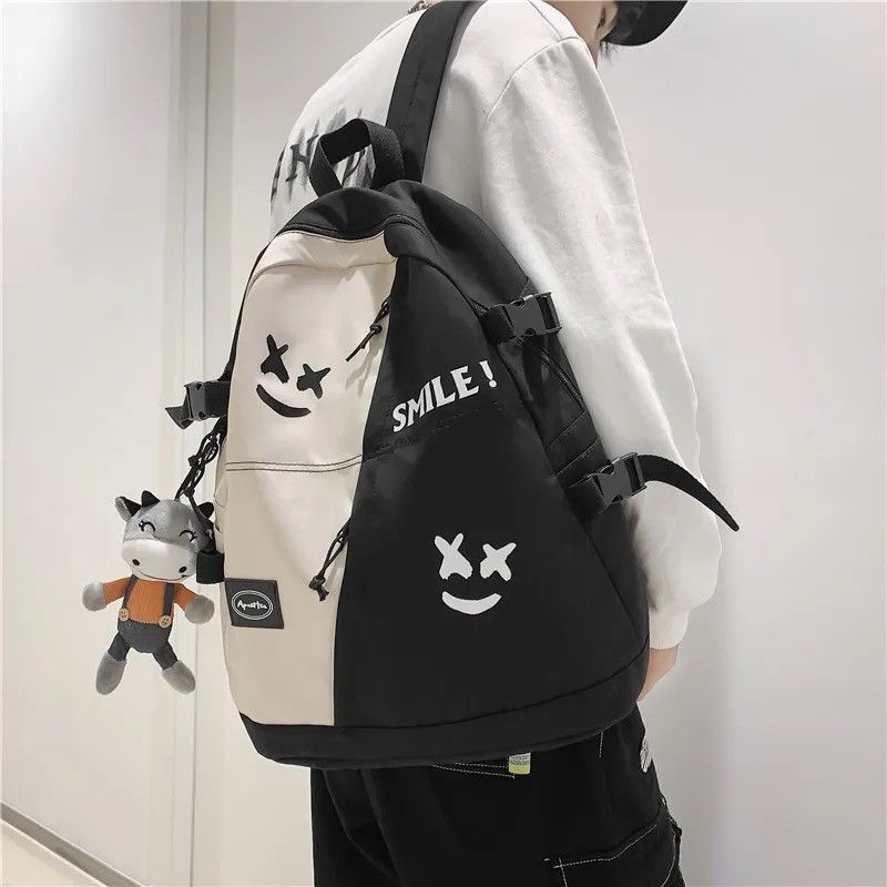 Vintage Fashion Big Backpack Winter Lovers Travel Size ONE SIZE - 2 Thumbnail