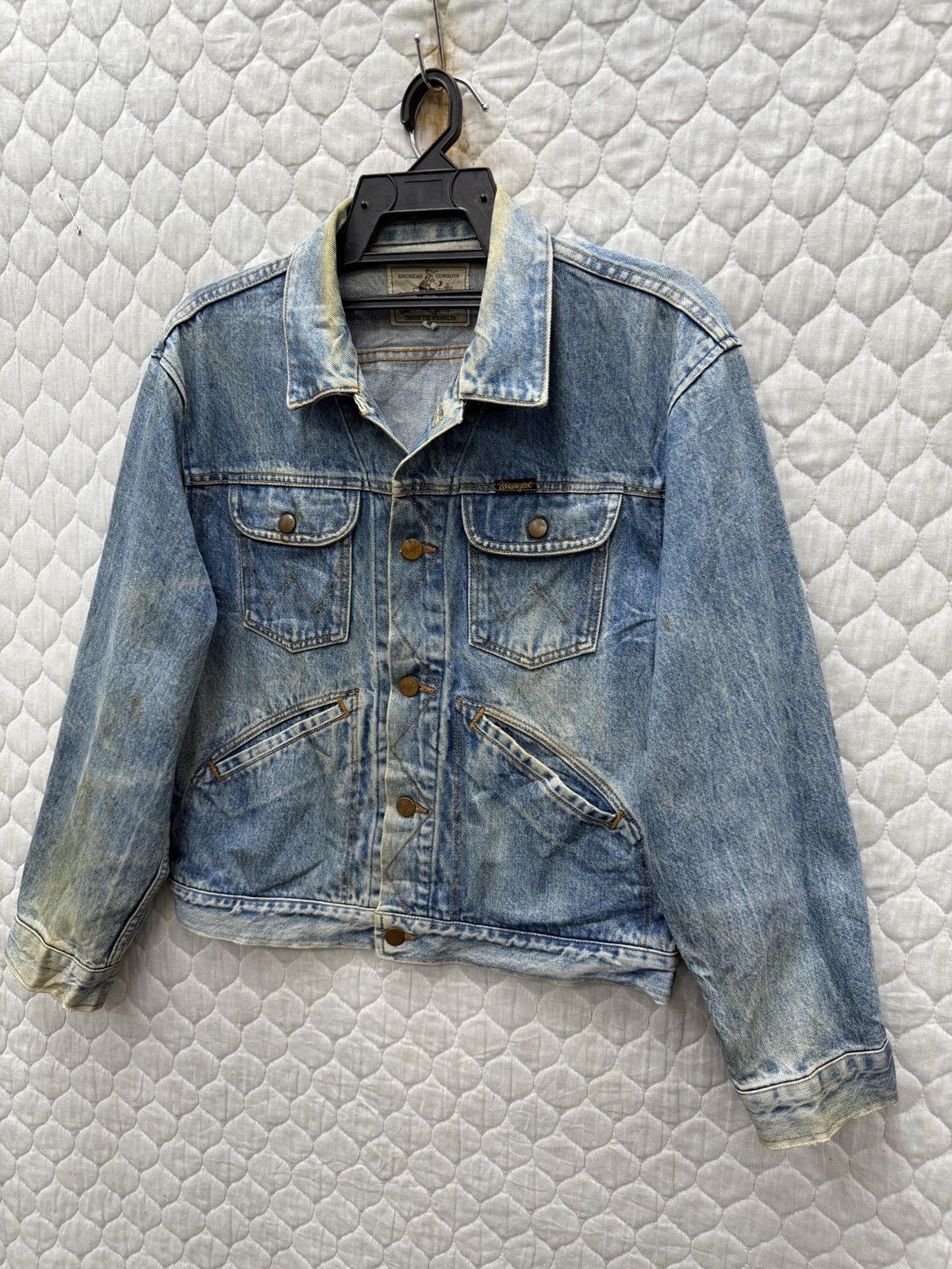 Wrangler 🔥ARCHIVE VINTAGE WRANGLER TRUCKER JACKET Size US M / EU 48-50 / 2 - 3 Thumbnail