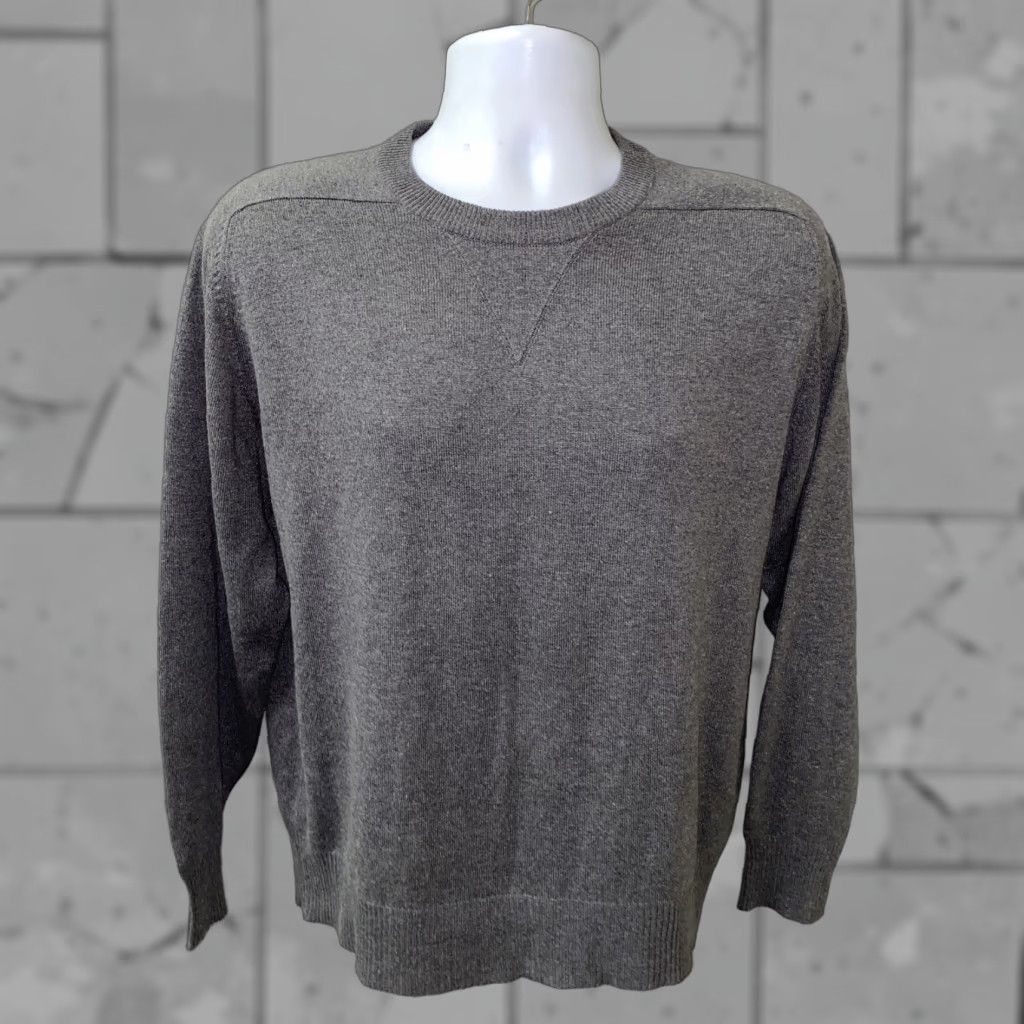 Vintage VINTAGE Meister Mens Gray Soft Crewneck Sweater Size M Crewneck Wool Gray Mens" Size US M / EU 48-50 / 2 - 1 Thumbnail