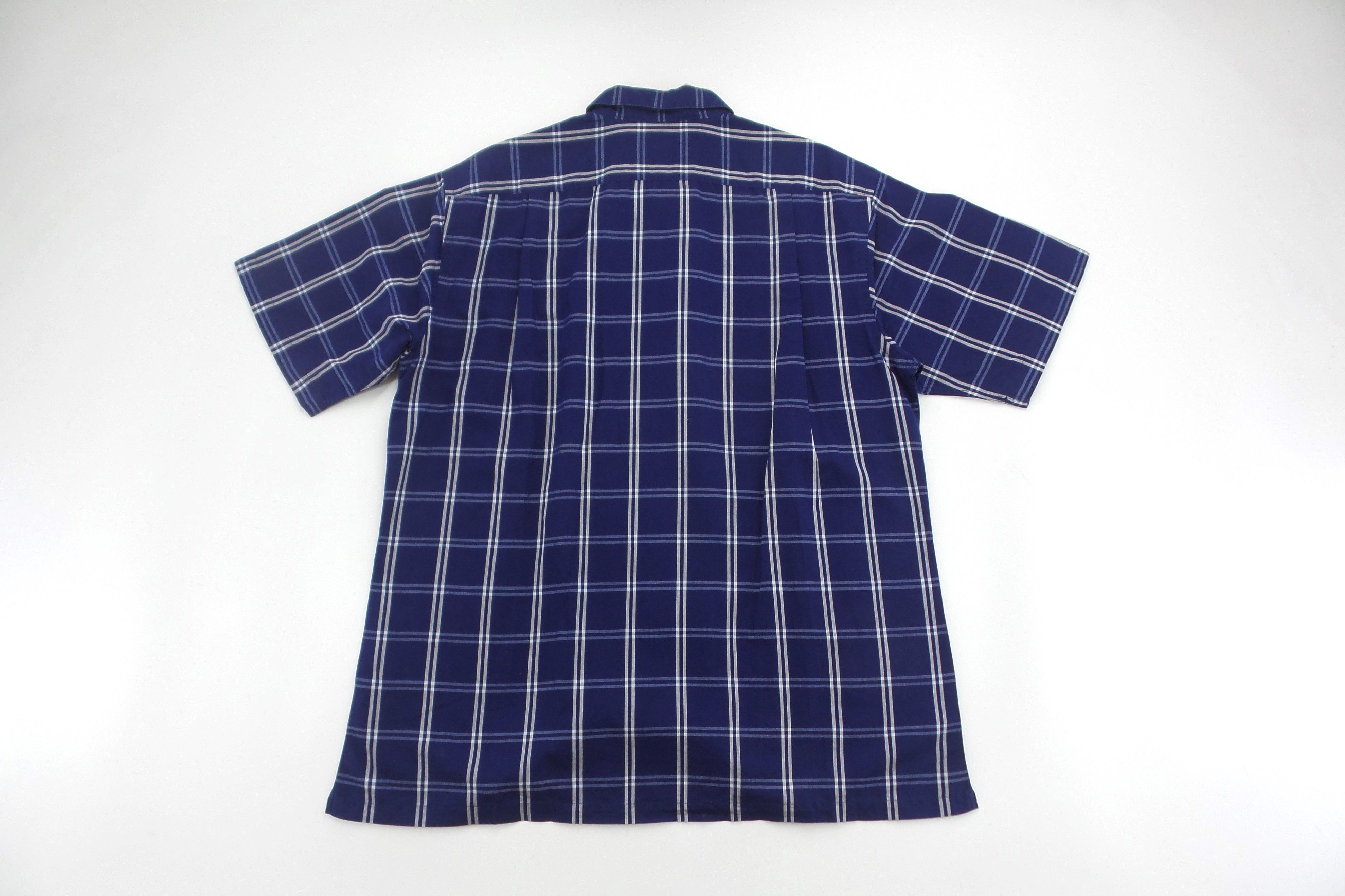 Aquascutum Aquascutum Single Pocket Checks Design Shirts Size US XL / EU 56 / 4 - 10 Thumbnail