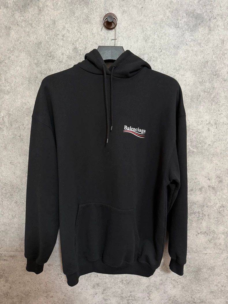 Balenciaga Balenciaga Black Coke Print Hoodie Hoodie Size US XS / EU 42 / 0 - 1 Thumbnail