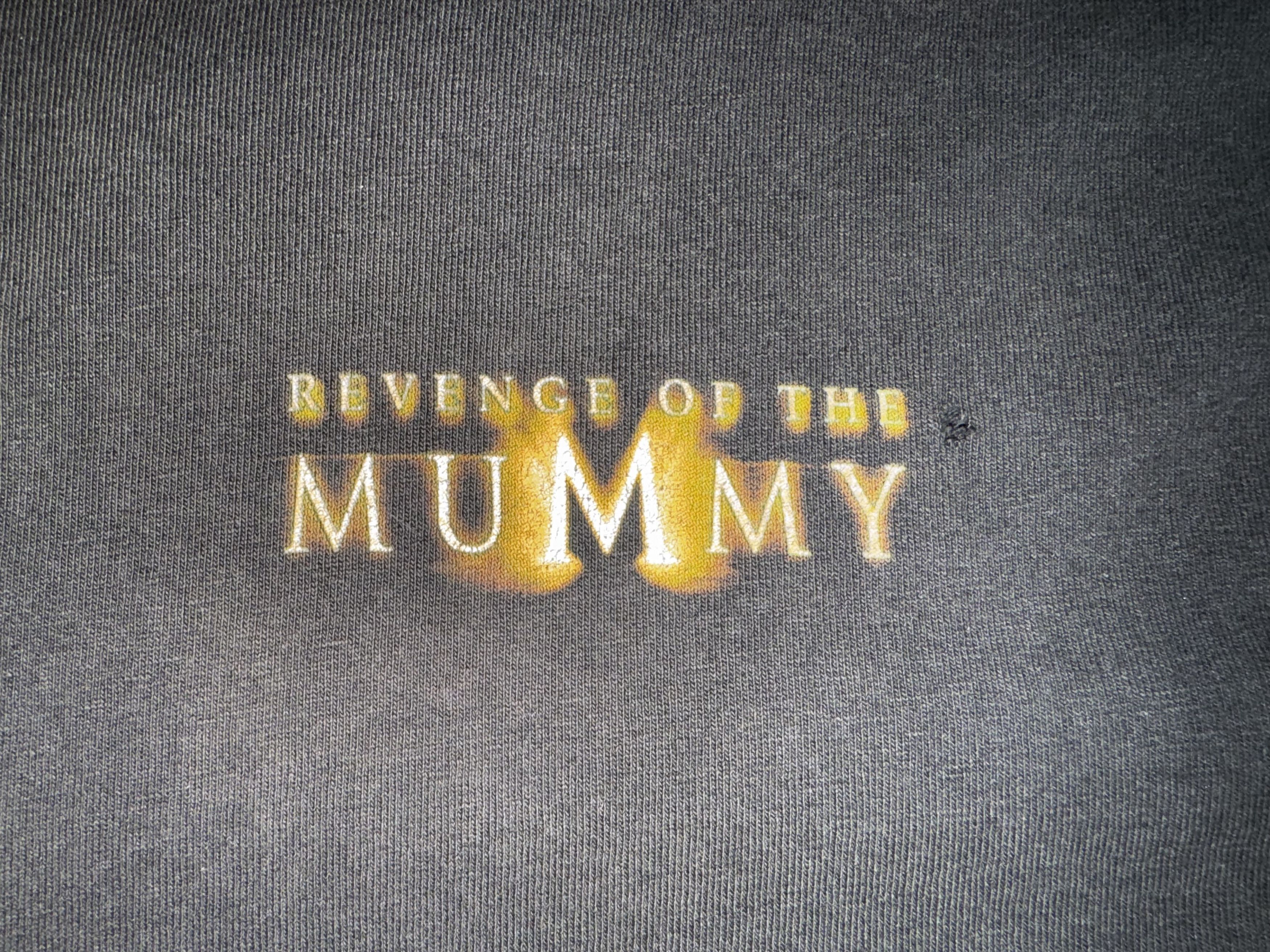 Universal Studios Revenge of The Mummy Vintage T-Shirt Size US XL / EU 56 / 4 - 4 Thumbnail
