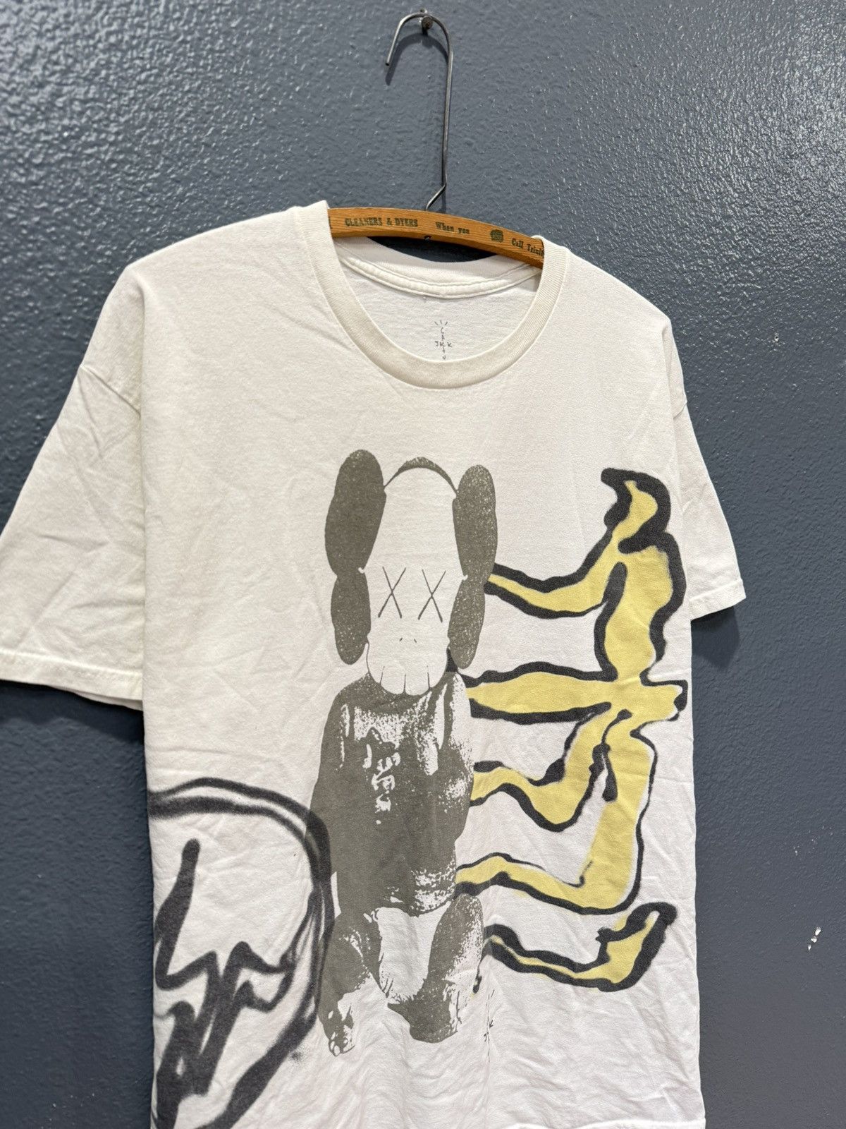 Travis Scott Kaws Fragment Tee Shirt Medium