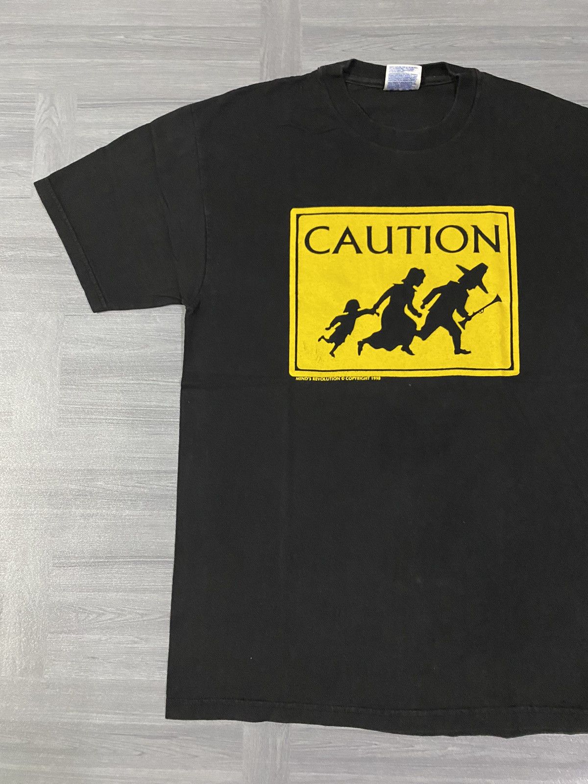 Vintage Vintage 🔥 RARE 🔥 1998 Caution Size US M / EU 48-50 / 2 - 5 Thumbnail