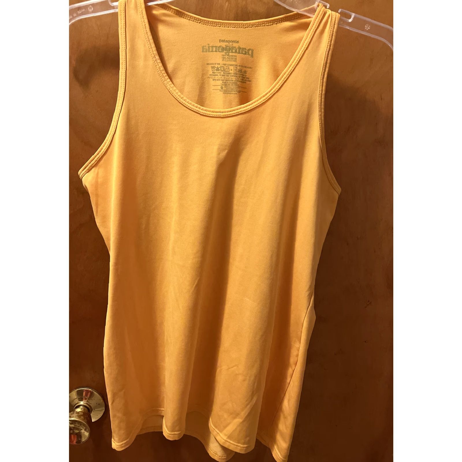 Patagonia Patagonia Womens Small Activewear Light Orange Tank Top Size S / US 4 / IT 40 - 2 Thumbnail