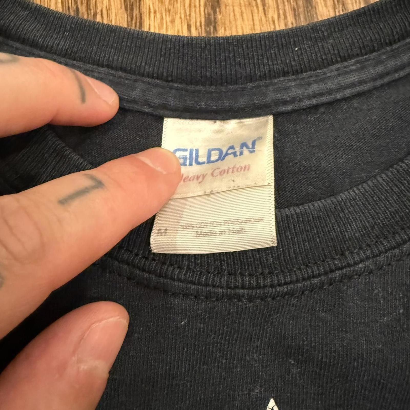 Gildan Terror - Live by the Code Shirt - M Size US M / EU 48-50 / 2 - 2 Thumbnail