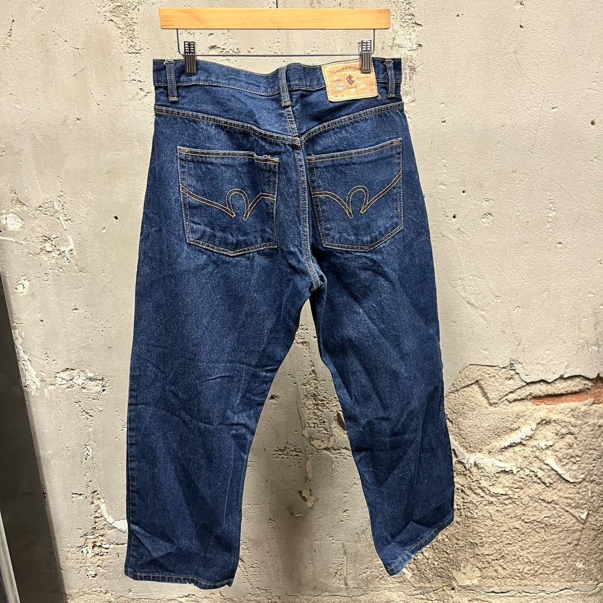 Rocawear Rocawear Vintage Y2K Dark Wash Fit Baggy Jeans 36x30 Skater Size US 36 / EU 52 - 7 Thumbnail