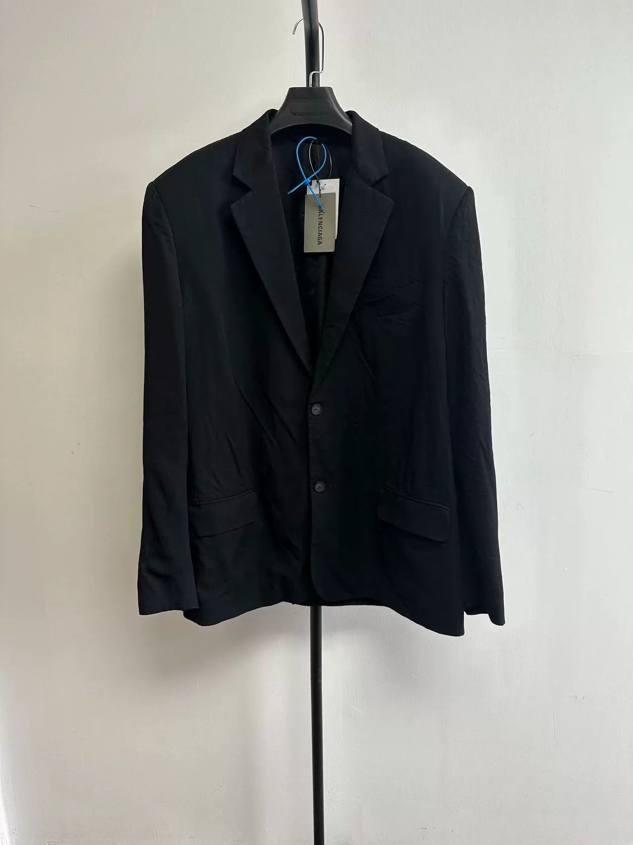 Balenciaga Balenciaga Notch Lapel Single-Breasted Jacket Size US S / EU 44-46 / 1 - 1 Thumbnail