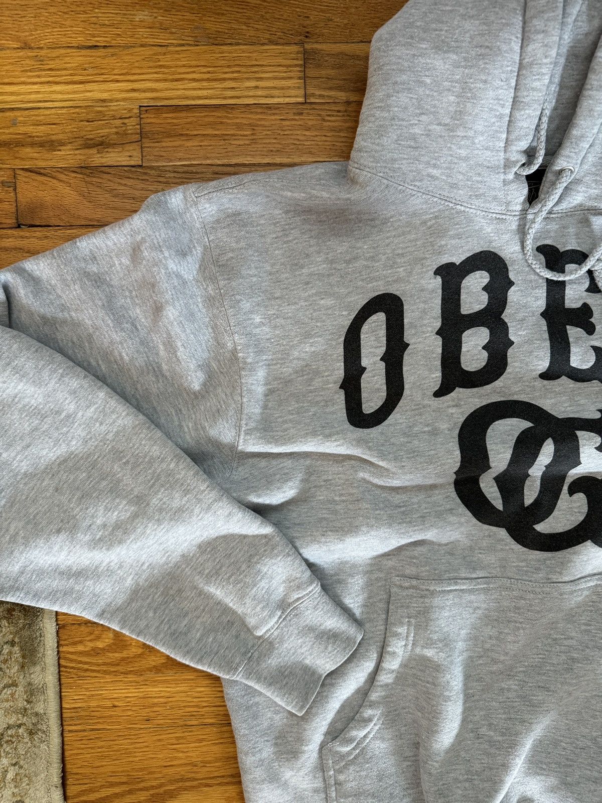 Obey × Vintage Obey Grey Hoodie Size S / US 4 / IT 40 - 5 Thumbnail