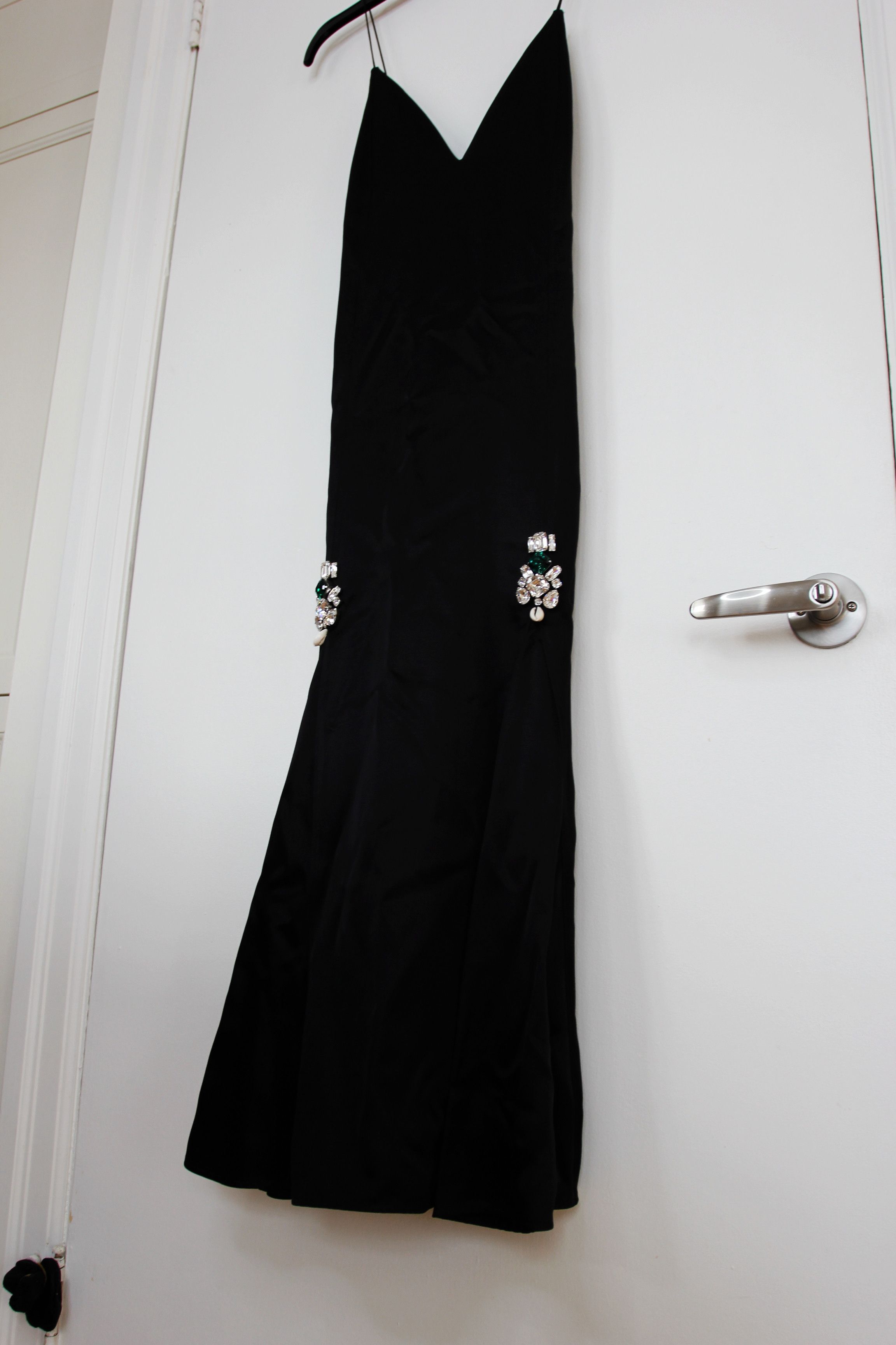 Wales Bonner BNWT AW23 WALES BONNER JOSEPHINE HEAVY SATIN DRESS 40 Size S / US 4 / IT 40 - 5 Thumbnail