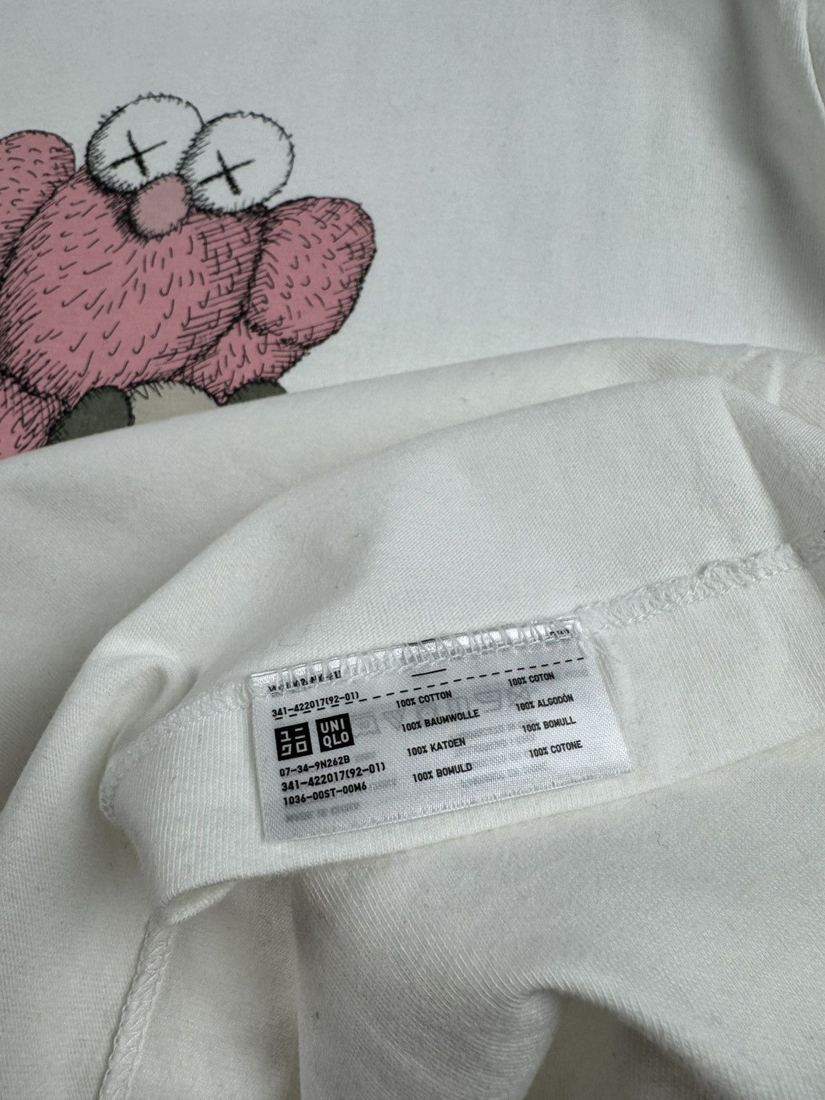 Kaws × Uniqlo KAWS X UNIQLO Pink BFF Tee Designer Cotton Jersey T Shirt Size US S / EU 44-46 / 1 - 12 Thumbnail
