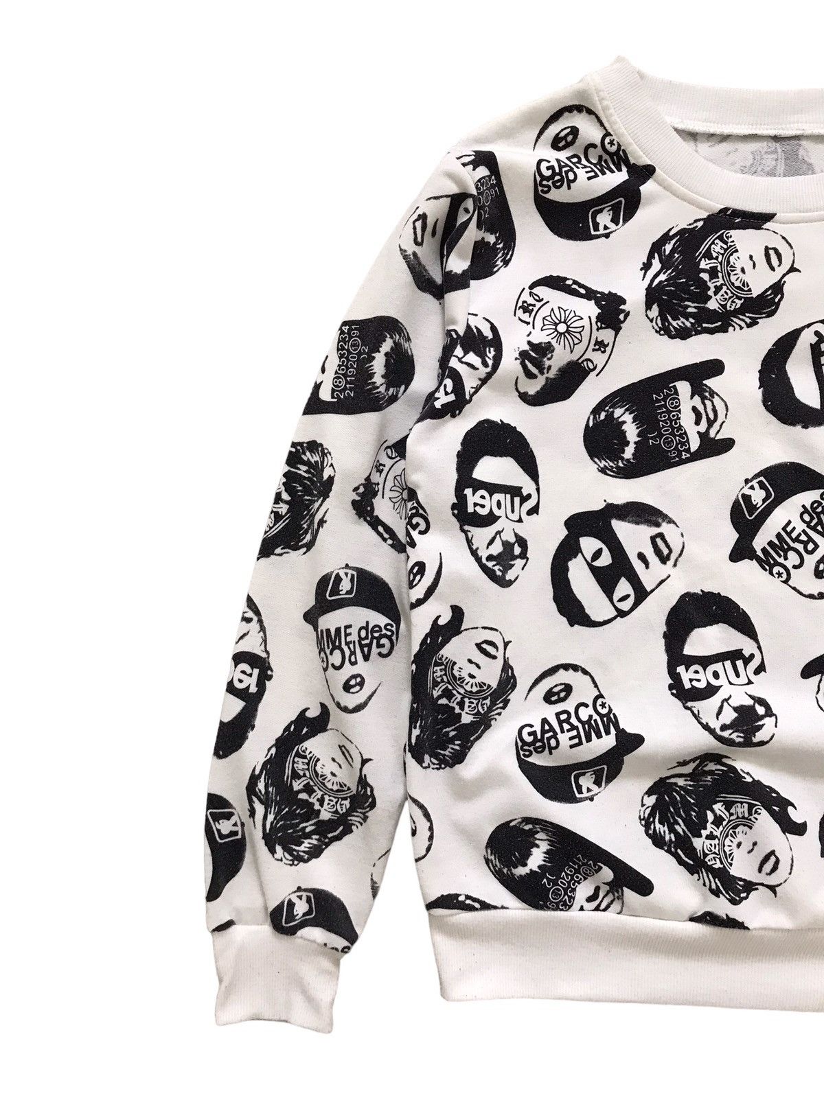 Vintage All-Over Print Brand Parody Sweatshirt Size US S / EU 44-46 / 1 - 2 Thumbnail
