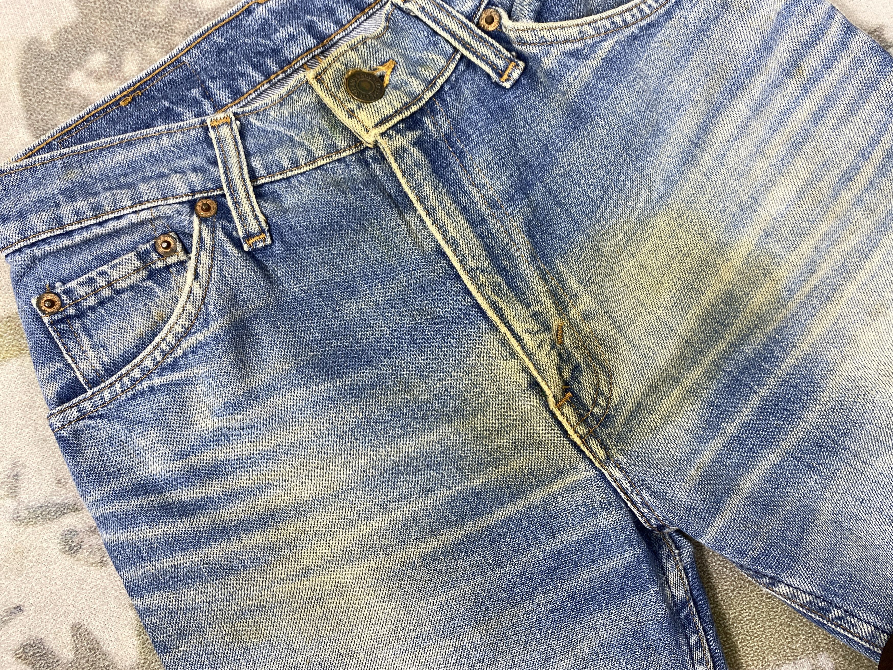 Levi's Distressed Blue Vintage Levi's Jeans 26x30.5 Denim -JN935 Size US 26 / EU 42 - 13 Thumbnail