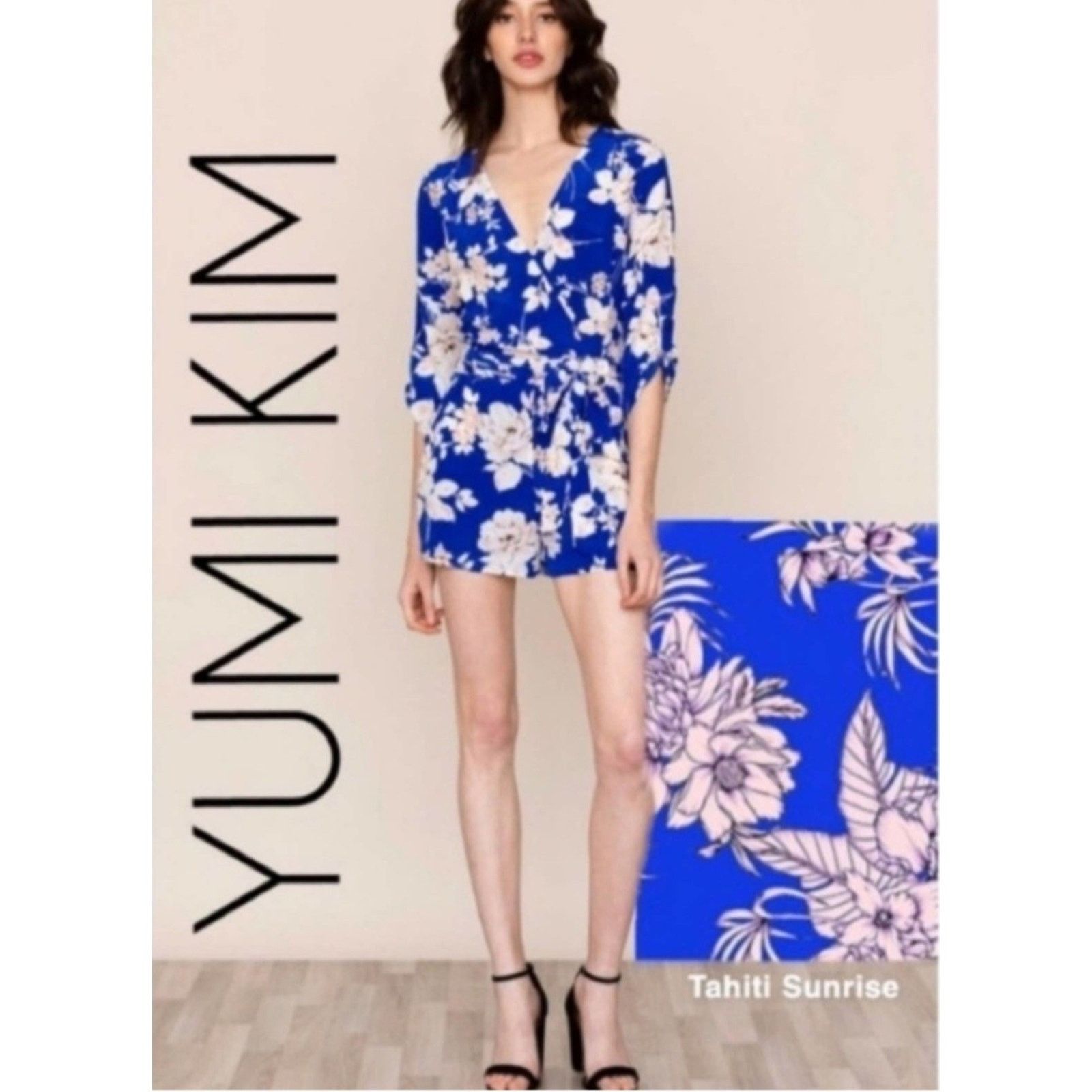 Other Yumi Kim Liz Silk Floral Romper Sz- XS ~ Stylish & Feminine Size XS / US 0-2 / IT 36-38 - 3 Thumbnail