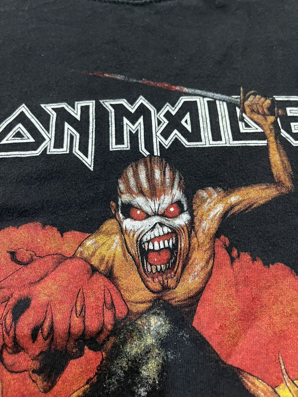 Band Tees Iron Maiden Tour 2016 The Book of Souls Spain Mens Size US M / EU 48-50 / 2 - 5 Thumbnail