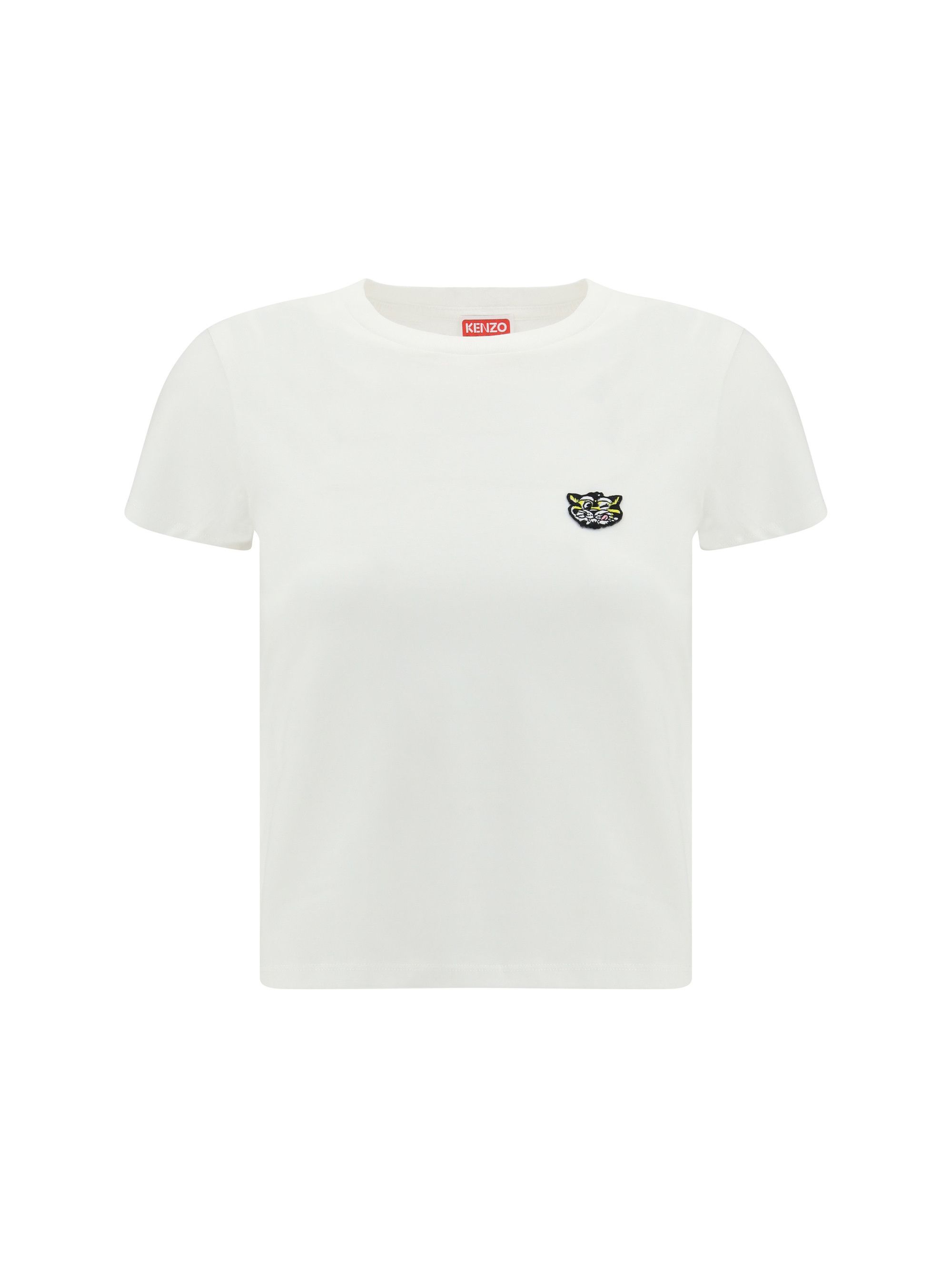 Kenzo Cotton T-shirt with the embroidered “Wild Tiger” Size M / US 6-8 / IT 42-44 - 1 Thumbnail