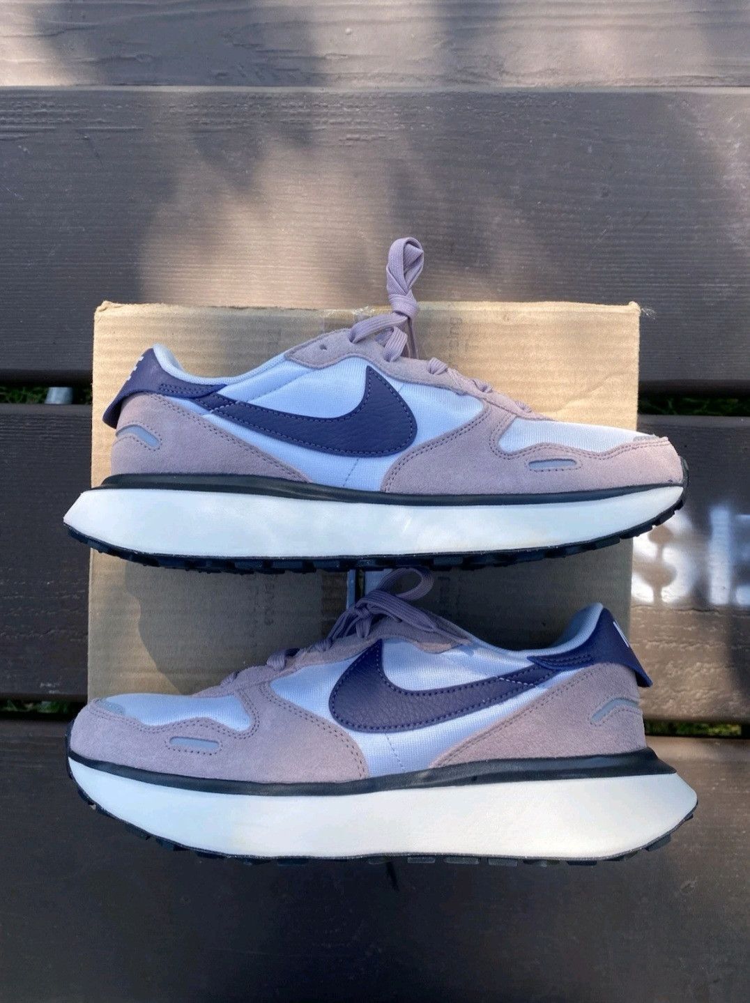 Nike Phoenix Waffle Light Violet Ore Dark Raisin Size 10.5 W (9M) Size US 10.5 / IT 40.5 - 3 Thumbnail