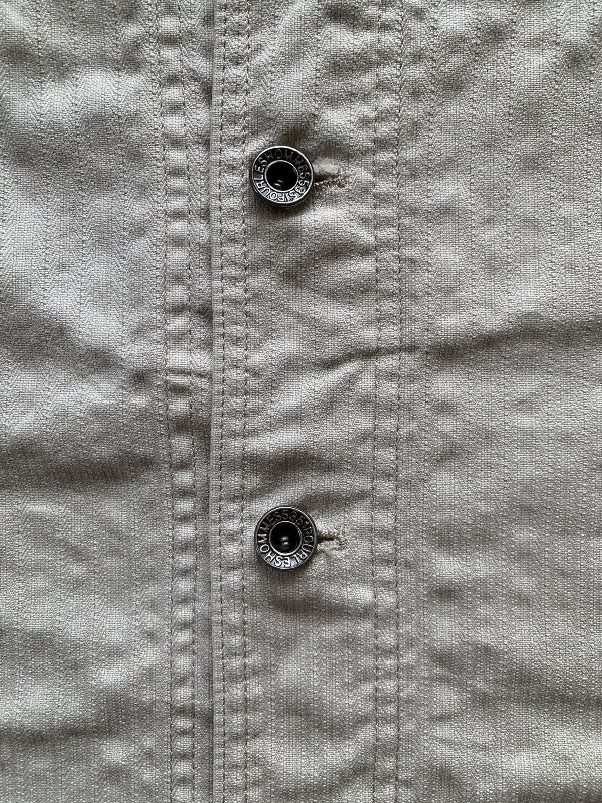 If Six Was Nine 5351 Pour Les Hommes Archives Denim Jacket Size XS / US 0-2 / IT 36-38 - 4 Thumbnail