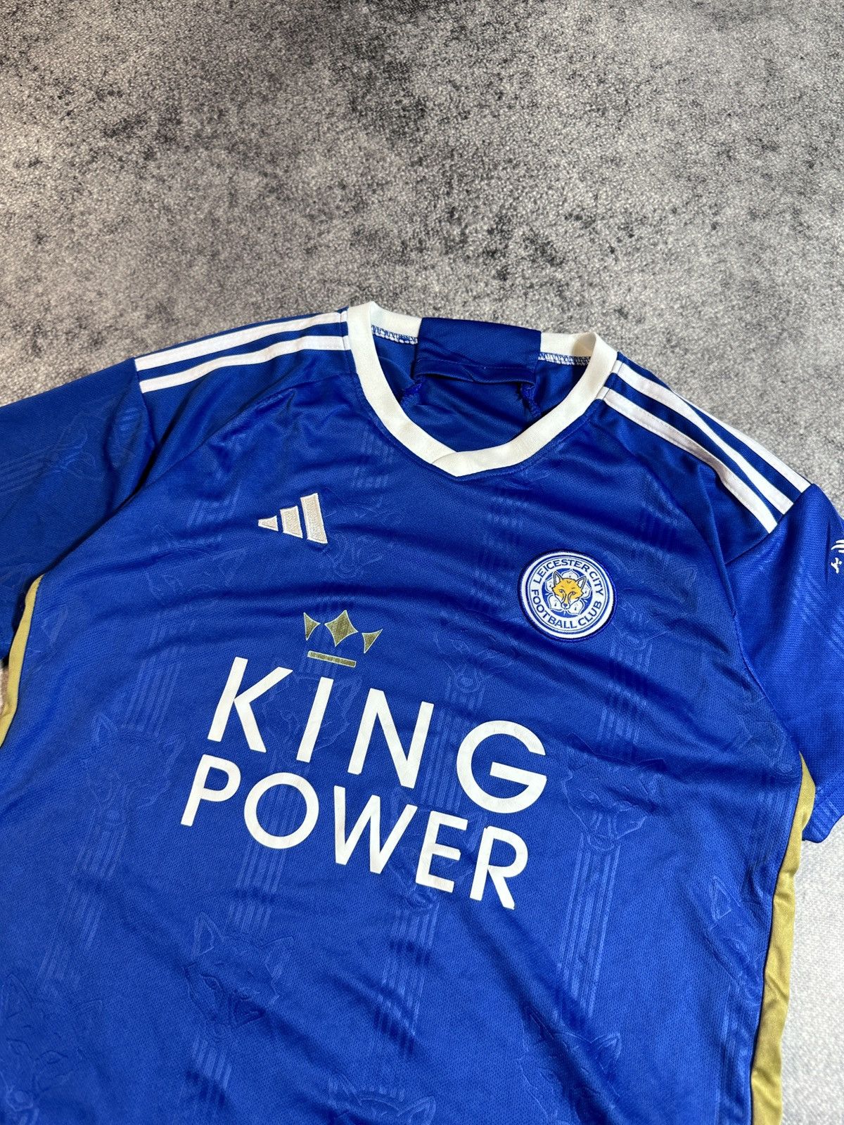 Adidas × Vintage Rare Adidas Leicester City Soccer Jersey Blokecore S Casual Size US S / EU 44-46 / 1 - 2 Thumbnail