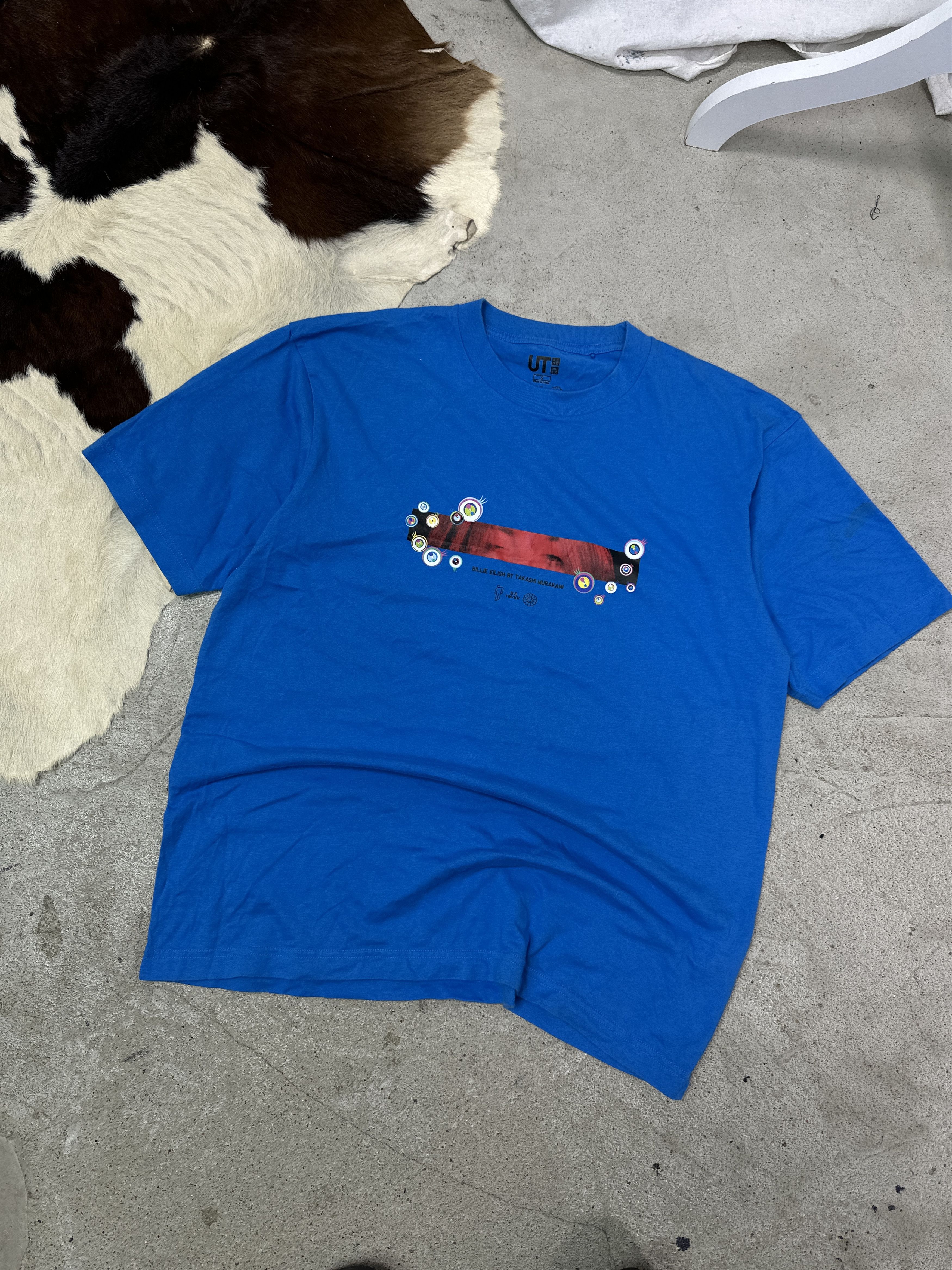 Uniqlo Vintage Casual Unilqo x Billie Eilish x Murakami T-shirt Y2K Size S / US 4 / IT 40 - 2 Thumbnail