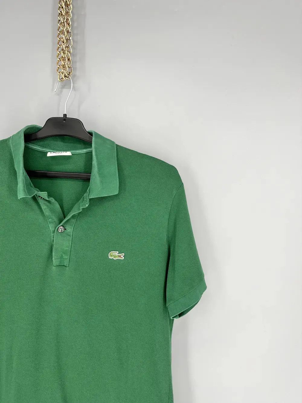 Lacoste Vintage Luxury Lacoste Big Logo Polo t-shirt Size US M / EU 48-50 / 2 - 5 Thumbnail