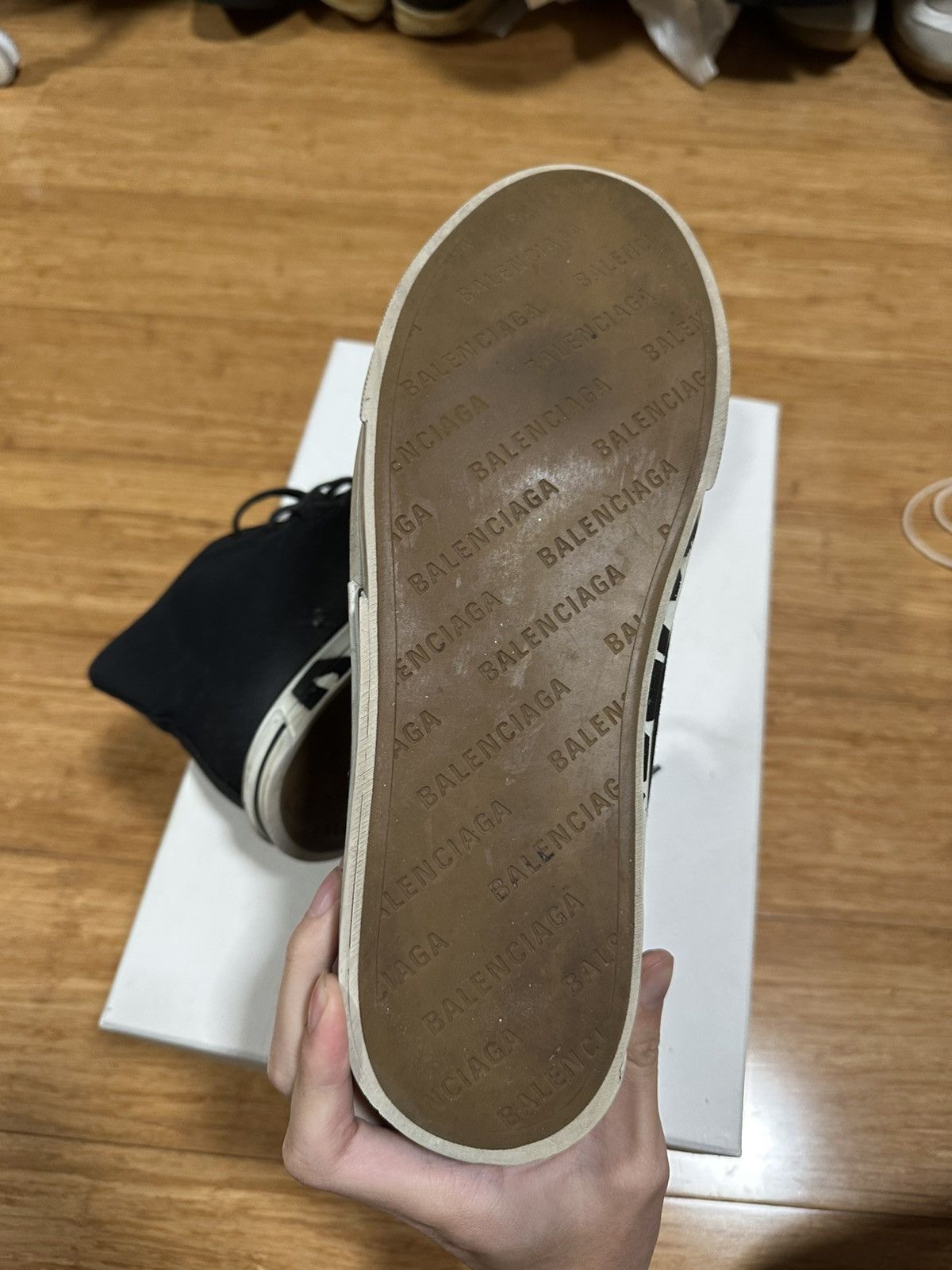 Balenciaga Balenciaga High Top Match Sneakers Size US 10 / EU 43 - 7 Thumbnail