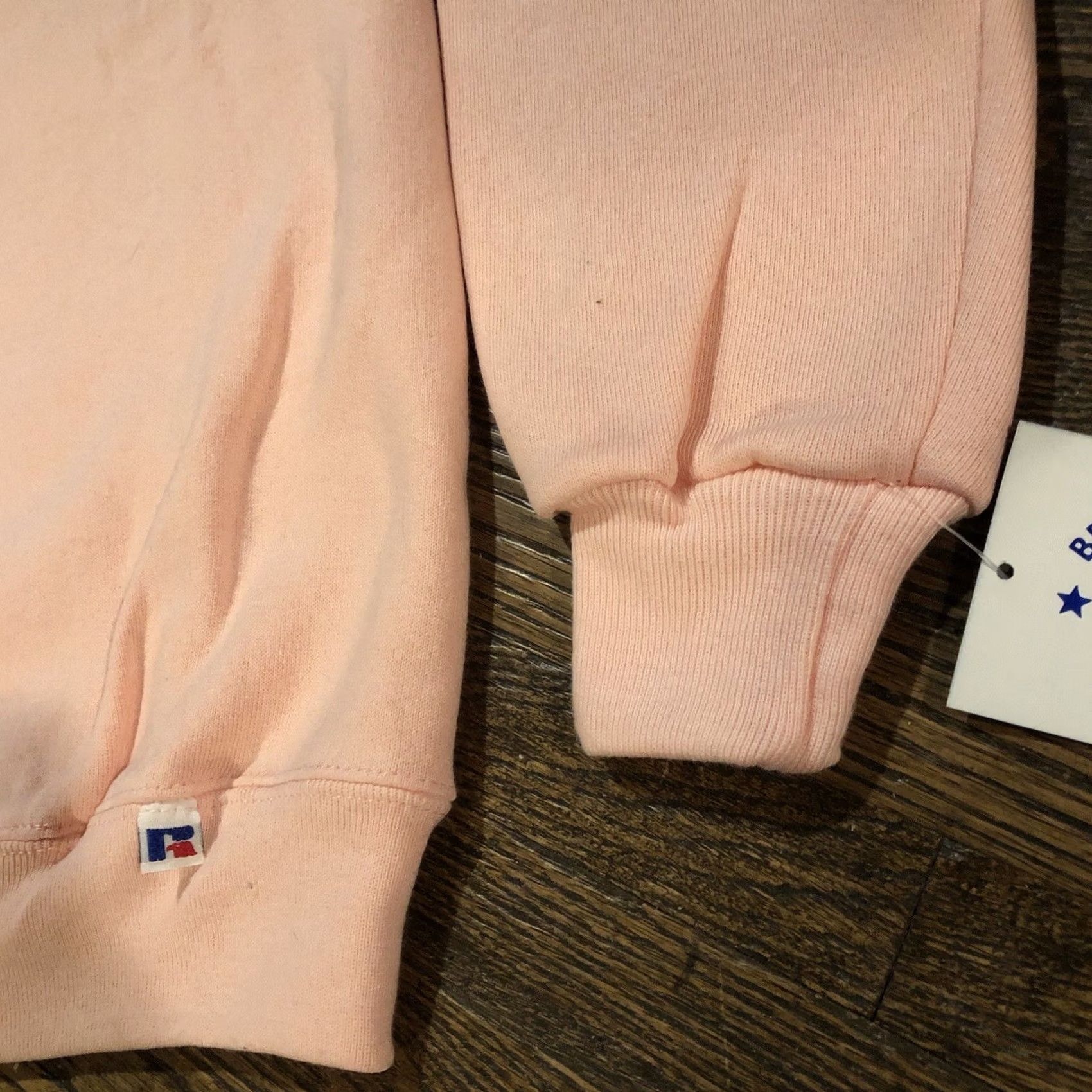 Russell Athletic VINTAGE Russell Athletic Sweatshirt Crewneck Pink S Unisex Adults 90s Y2K USA Size US S / EU 44-46 / 1 - 6 Thumbnail