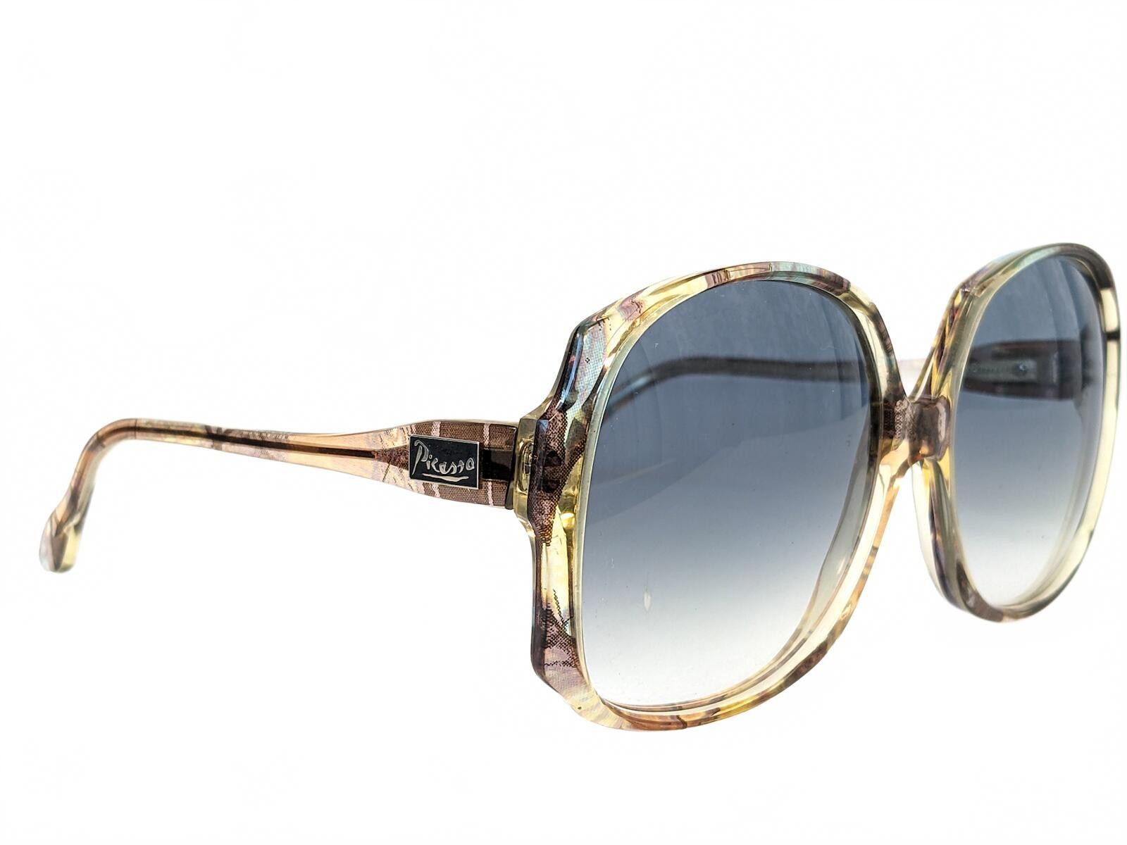 Paloma Picasso Picasso NR 1 Women Sunglasses Italy | Patterned Oversize Size ONE SIZE - 4 Thumbnail