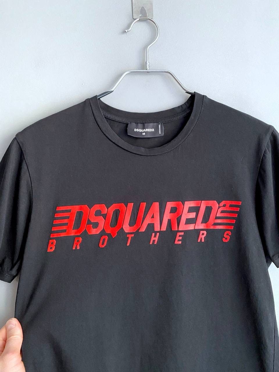 Dsquared2 Dsquared2 Brothers Men's Black T-Shirt, Size S-M Size US M / EU 48-50 / 2 - 6 Thumbnail