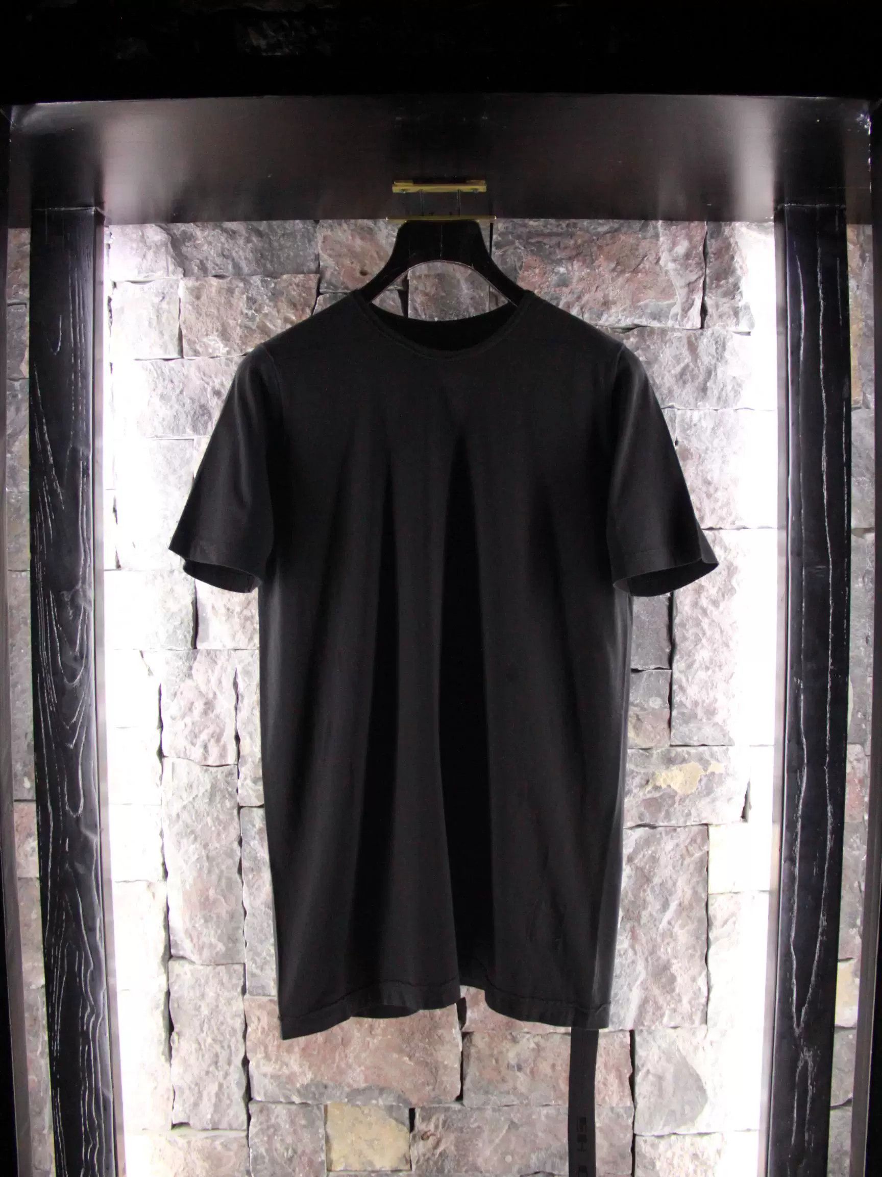 Rick Owens Rick Owens Black Short Sleeve Shirts Men xl Size US XL / EU 56 / 4 - 1 Thumbnail