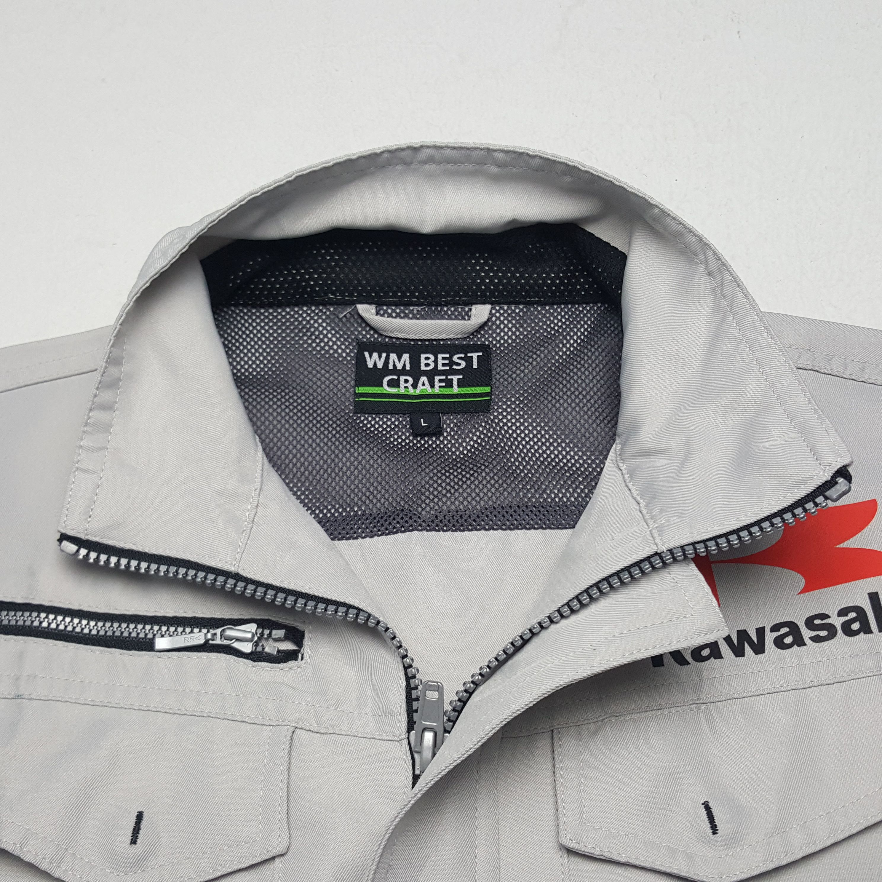 Japanese Brand × Vintage Vintage Kawasaki Japanese Motorsports Racing Custom Jacket Size US M / EU 48-50 / 2 - 5 Thumbnail