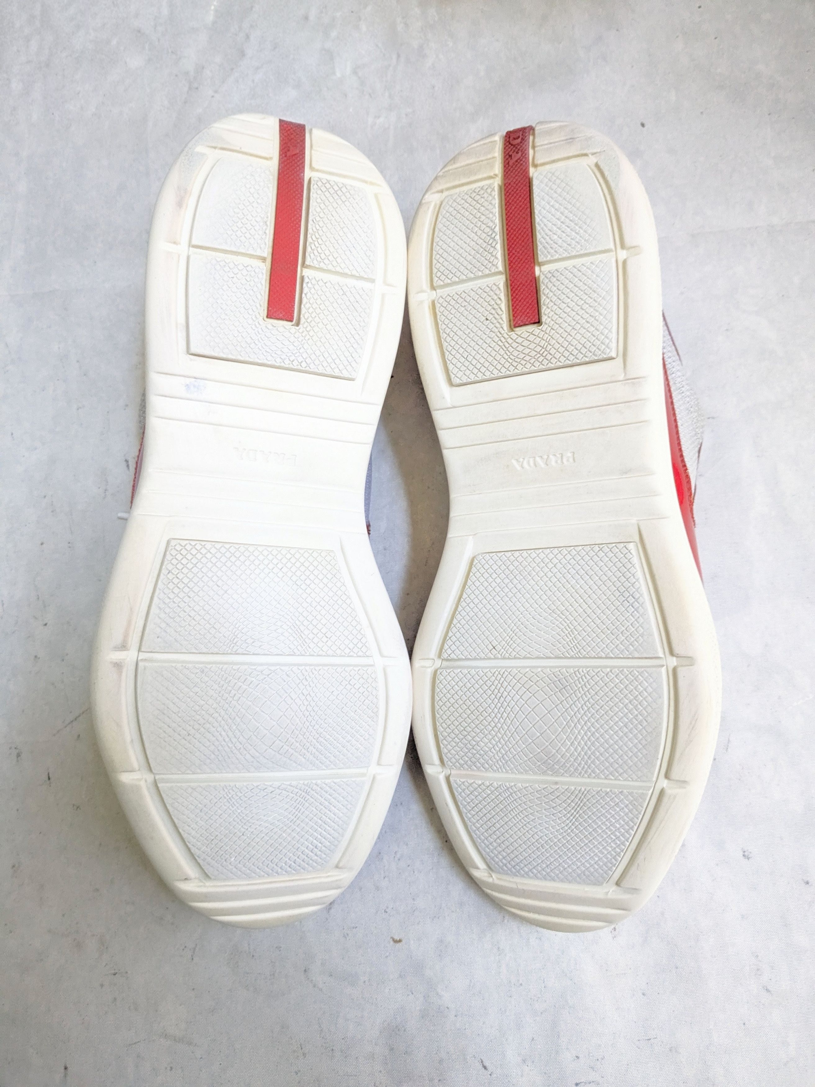 Prada Prada America's Cup Sneakers Red Patent Leather 11.5 Low Size US 11.5 / EU 44-45 - 12 Thumbnail