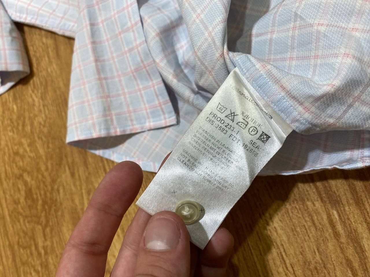 Hugo Boss HUGO BOSS Men’s Casual Shirt SHORT Sleeve Everyday Wear Size US L / EU 52-54 / 3 - 3 Thumbnail