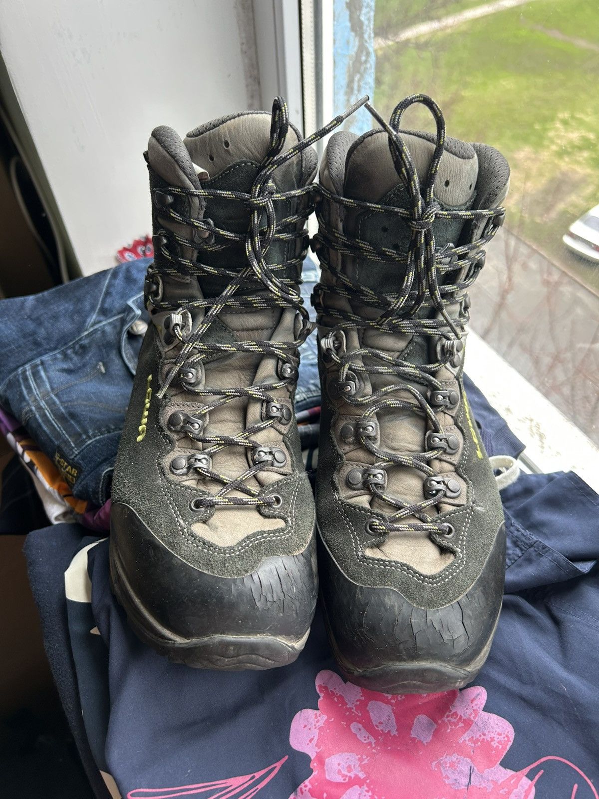 LOWA Vintage Lowa Ticam Gore-Tex Boots Men’s Vibram Outdoor UK9 Size US 10 / EU 43 - 4 Thumbnail