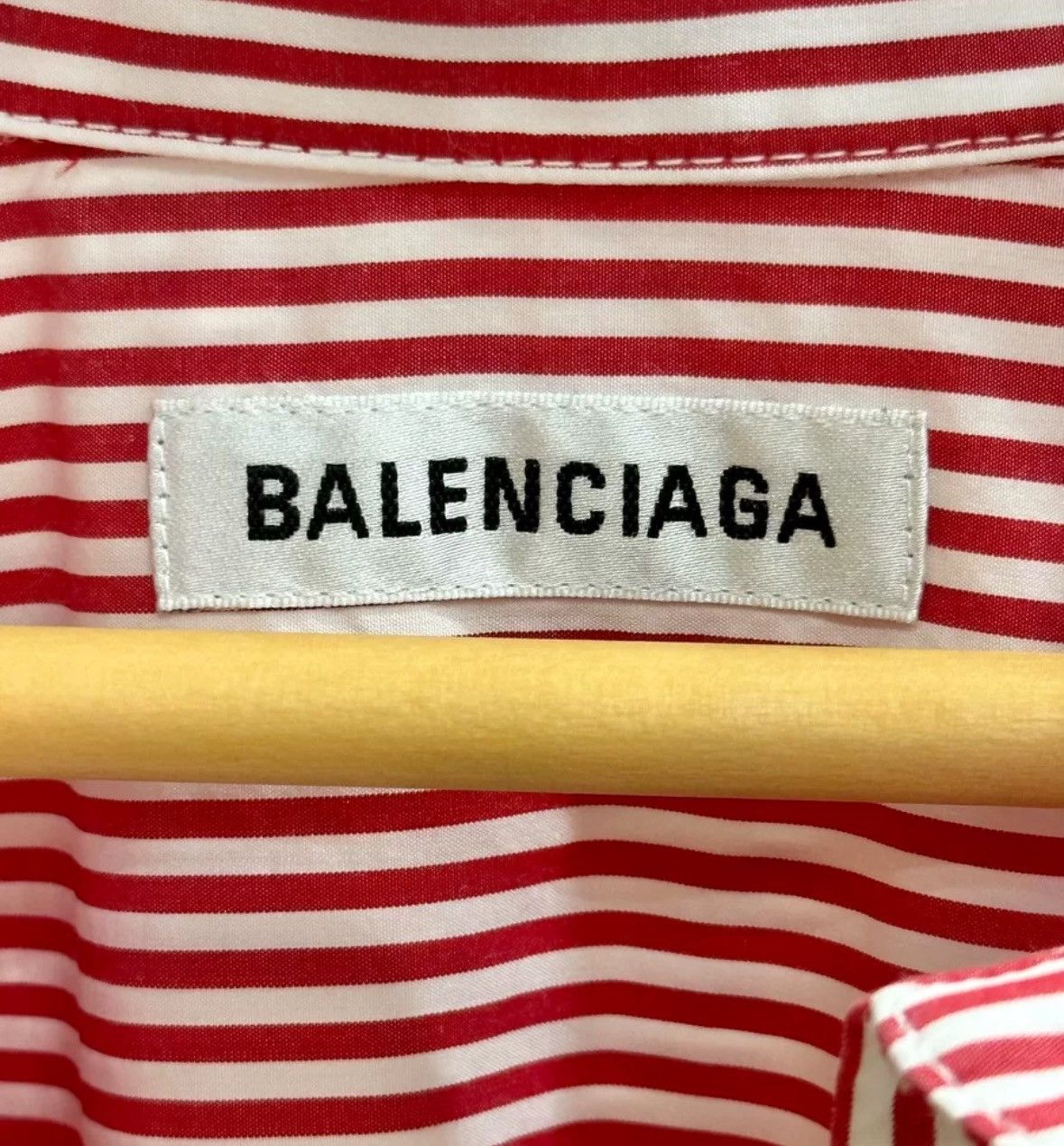 Balenciaga Balenciaga deconstruct striped shirt Size US S / EU 44-46 / 1 - 6 Thumbnail