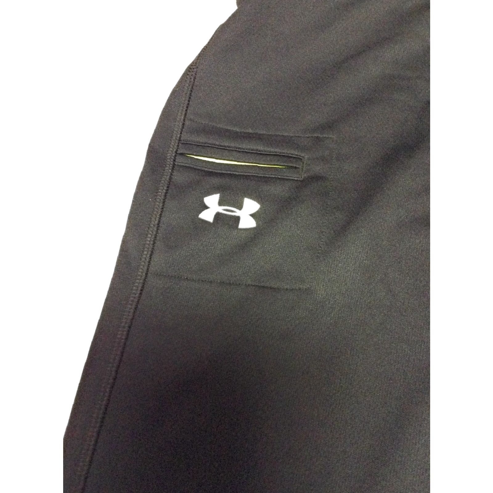 Under Armour Under Armour Womens Athletic Shorts Black Green Recycled Drawstring XS Short New N/A Size 26" / US 2 / IT 38 - 2 Thumbnail