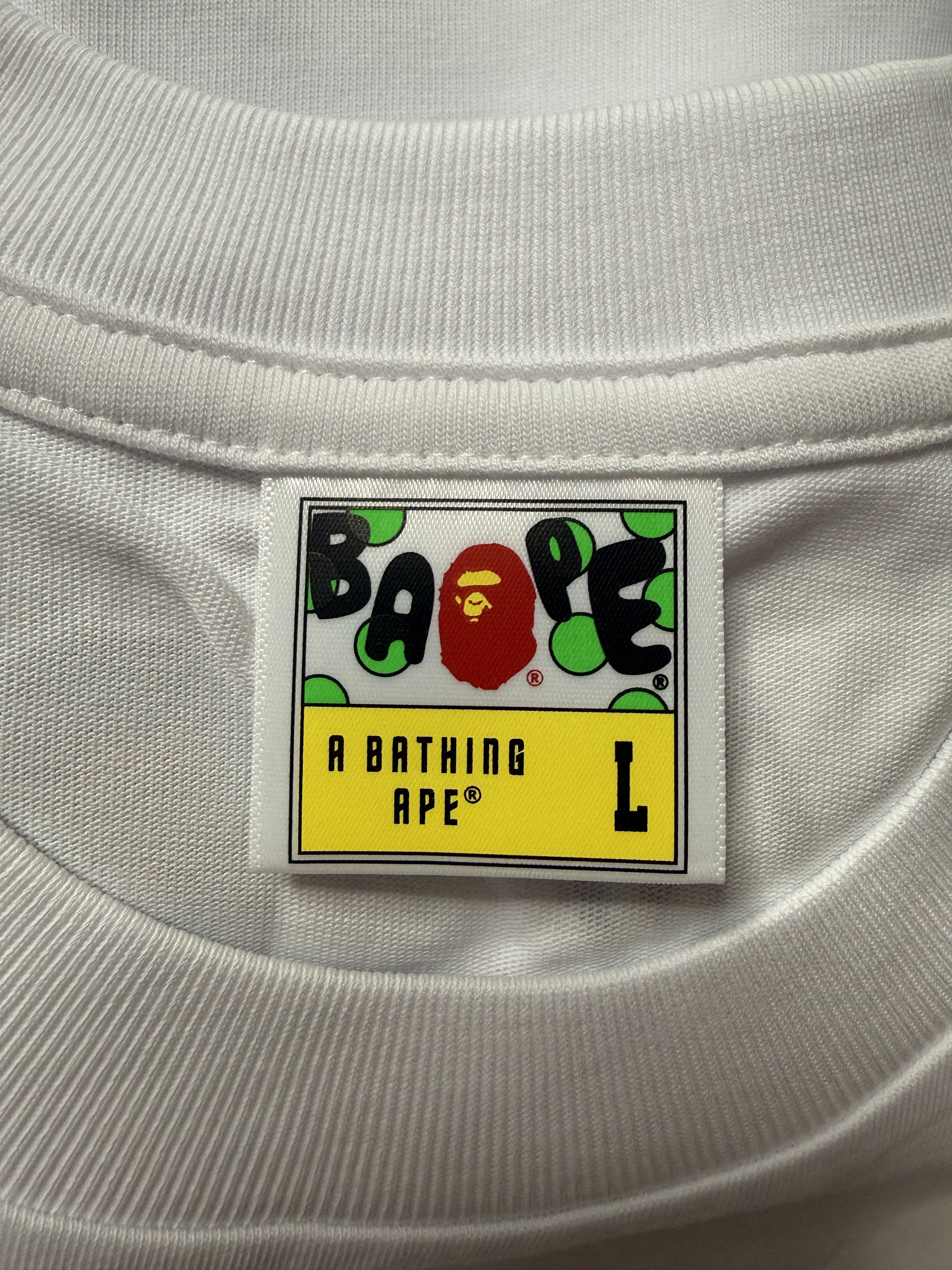 Bape BAPE X WWE JOHN CENA BABY MILO RELAXED FIT TEE Size US L / EU 52-54 / 3 - 7 Thumbnail