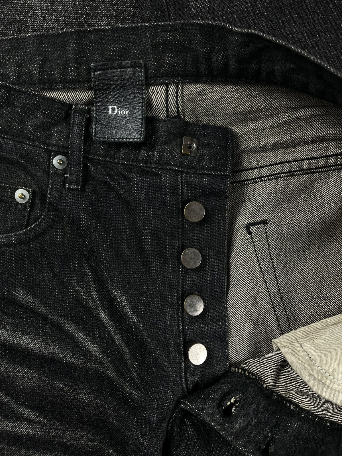 Dior SS03 Dior Homme Follow Me Clawmark Luster Denim Size US 30 / EU 46 - 6 Thumbnail